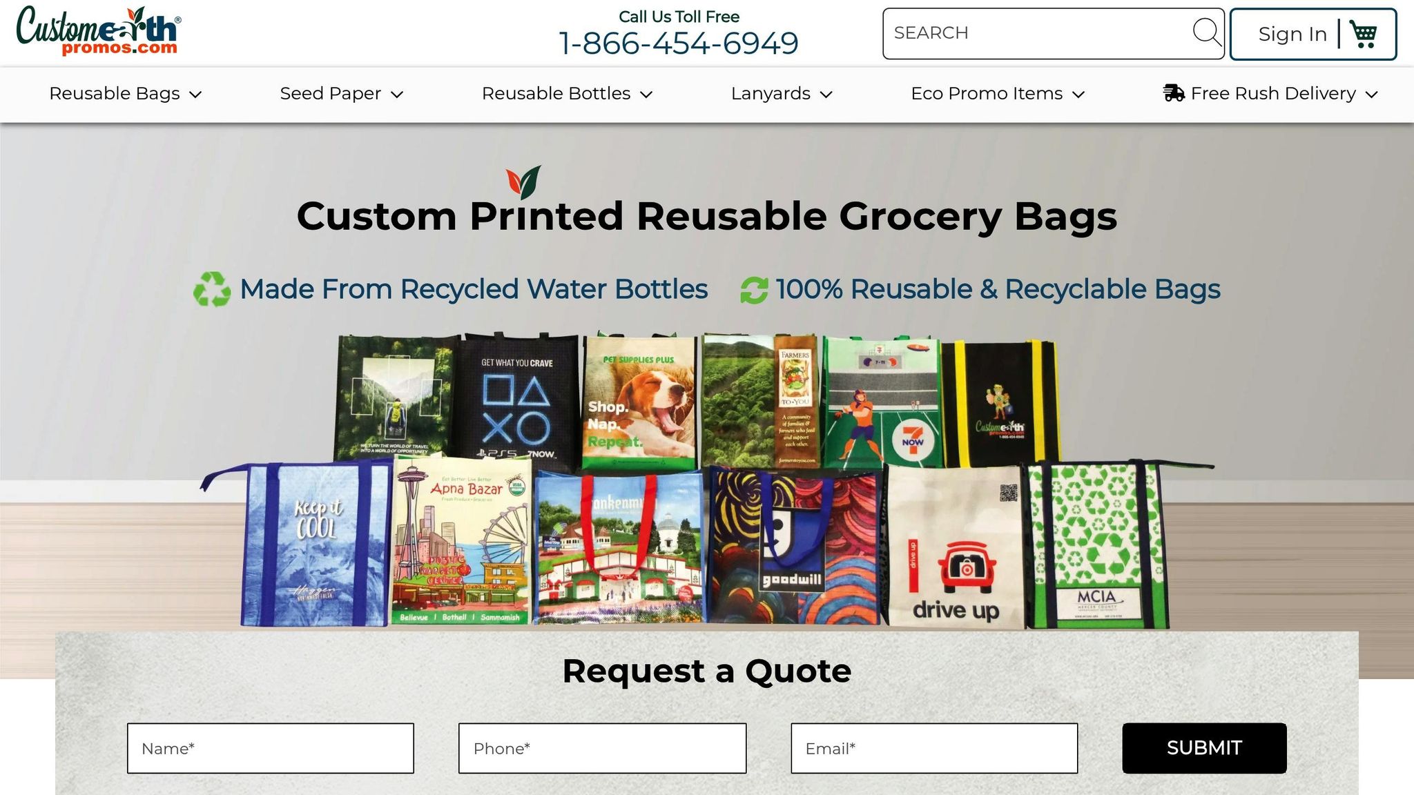Custom Earth Promos