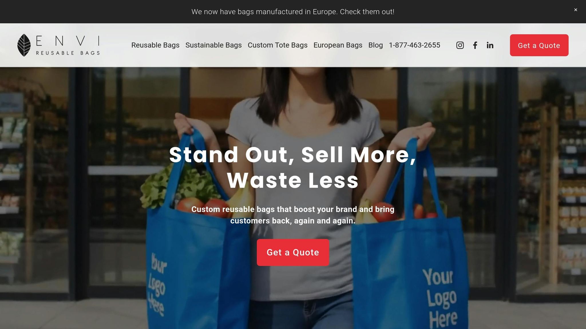 Envi Reusable Bags