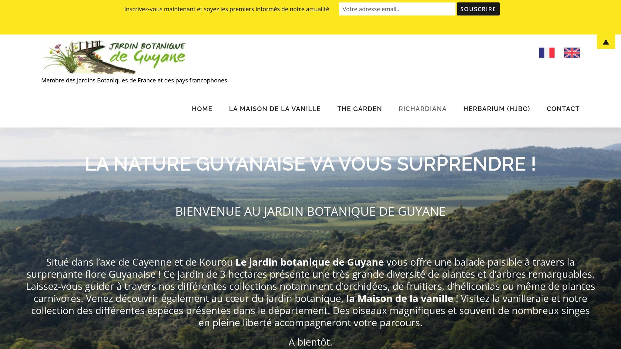 Jardin Botanique de Guyane