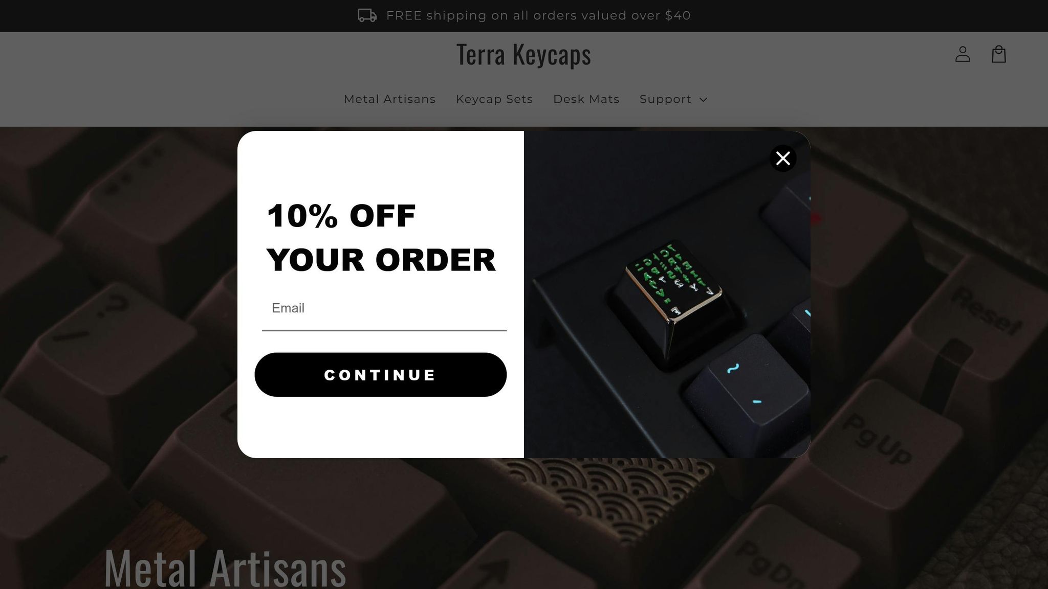 Terra Keycaps