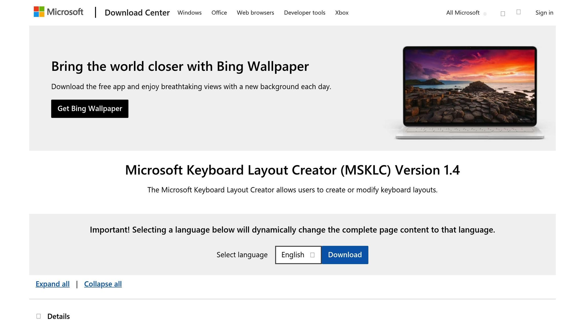 Microsoft Keyboard Layout Creator