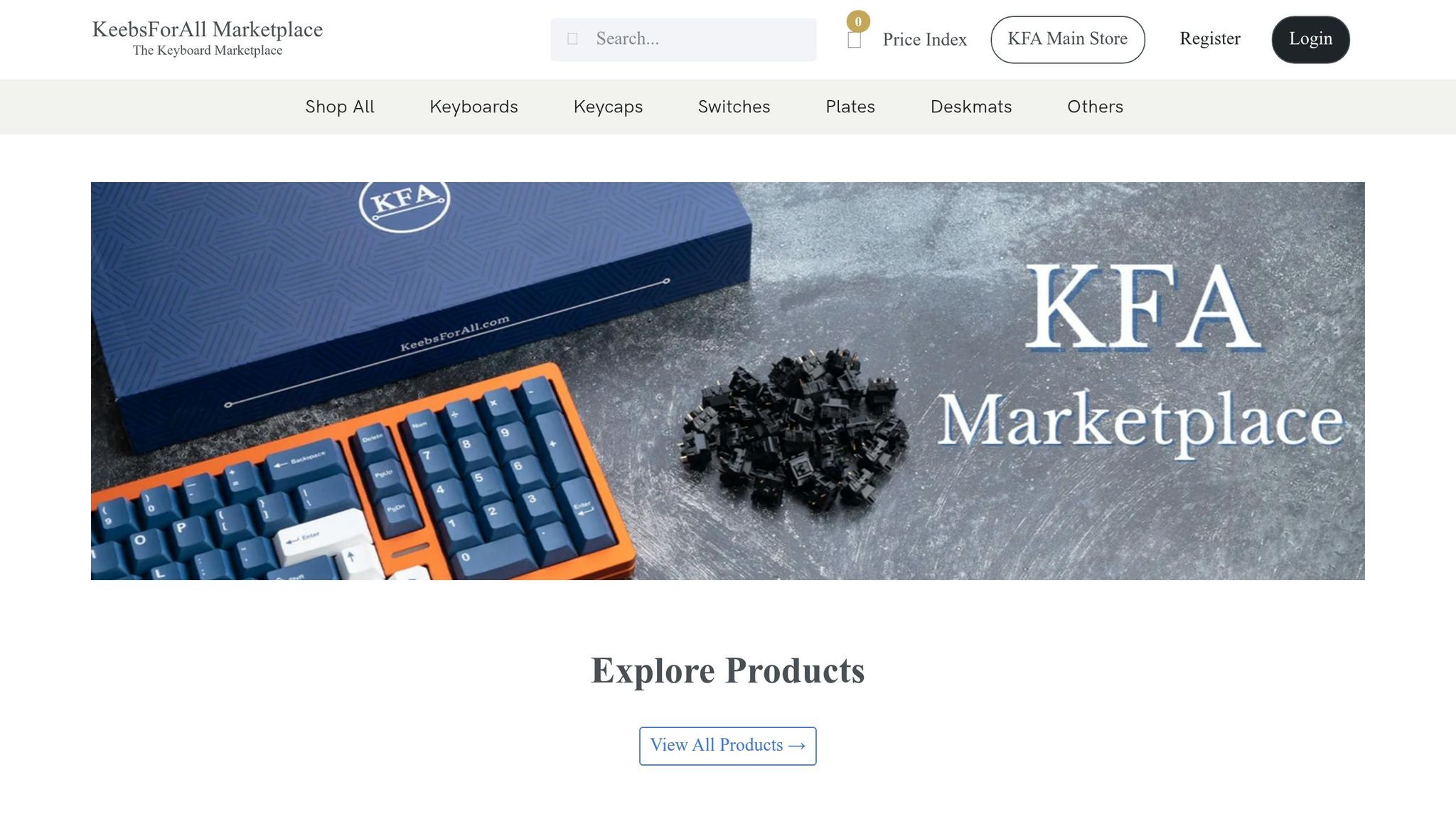 KeebsForAll Marketplace