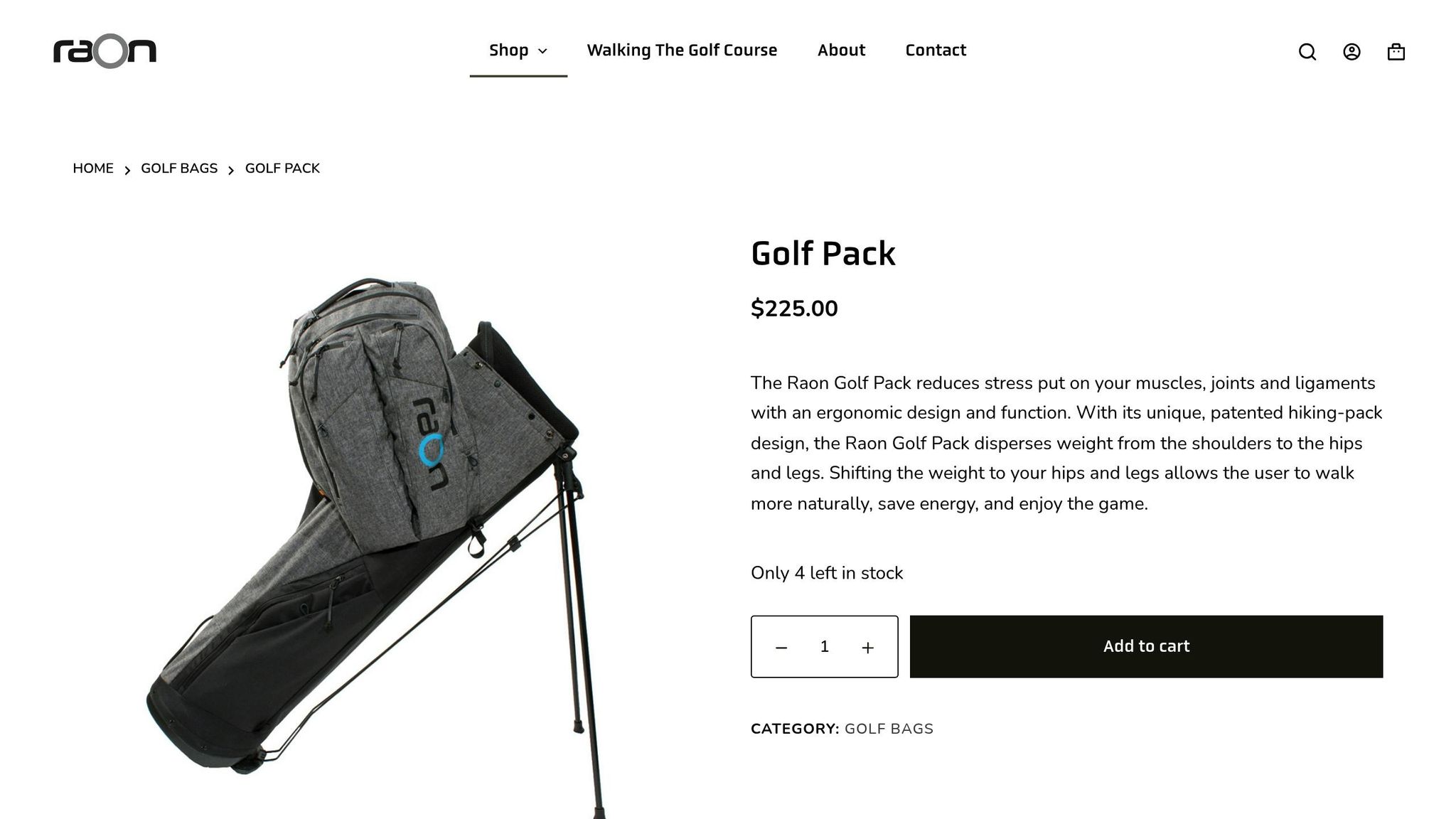 Raon Golf Pack