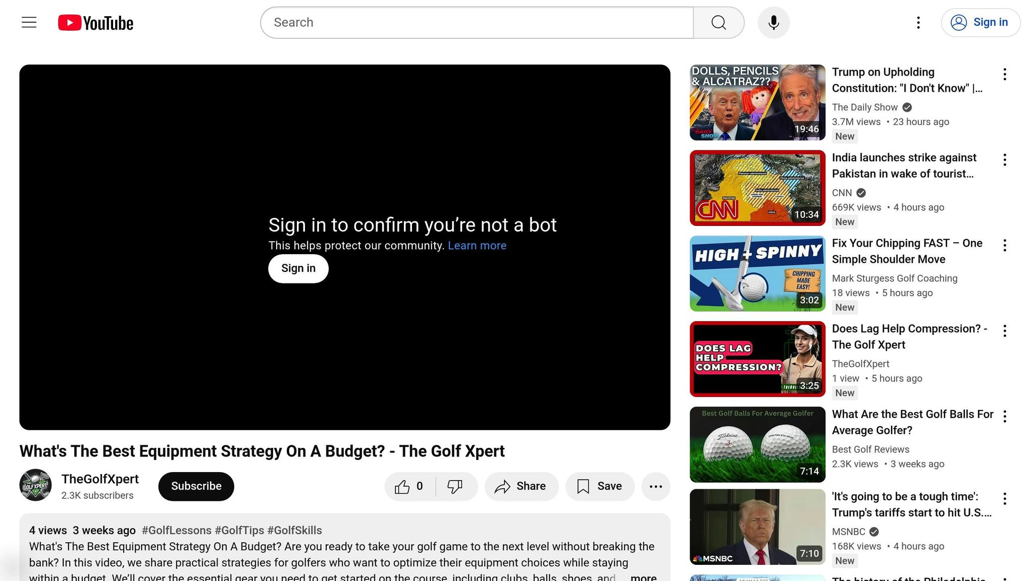 Golf Xpert