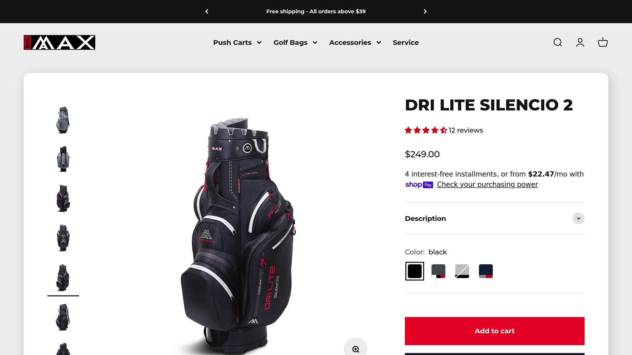 Big Max Golf Silencio