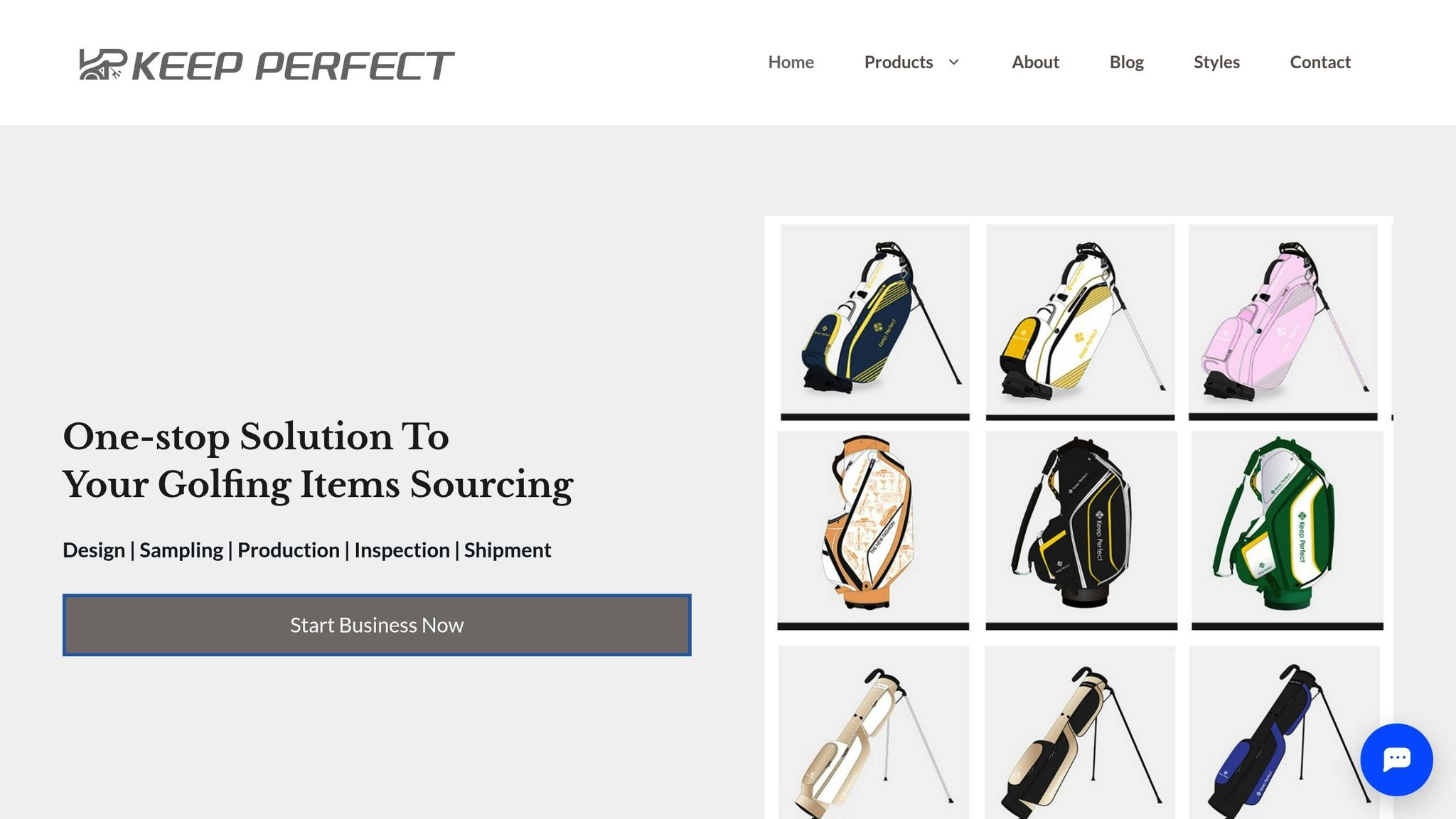 Keep Perfect Golf Gear