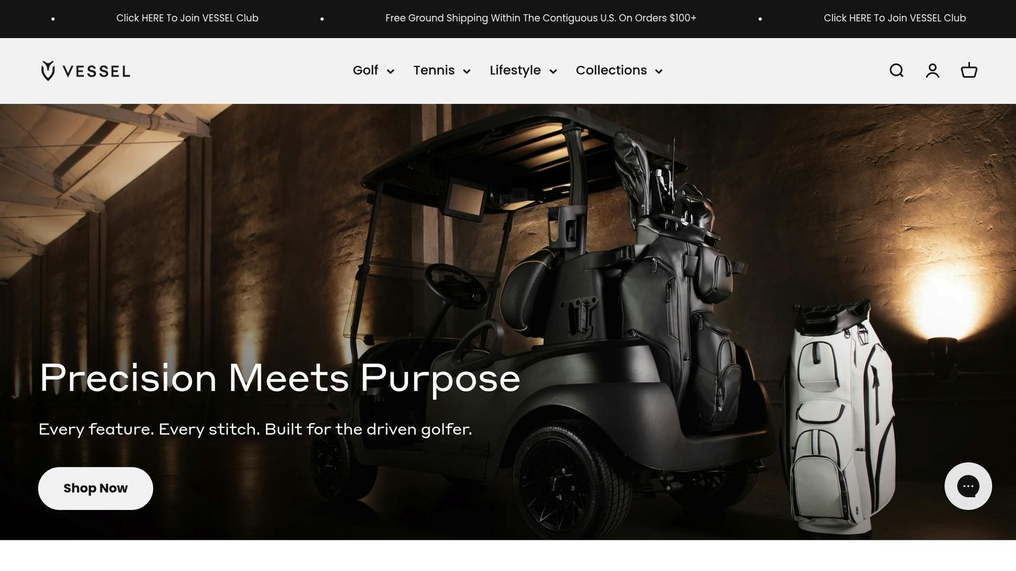 Vessel Golf Bags