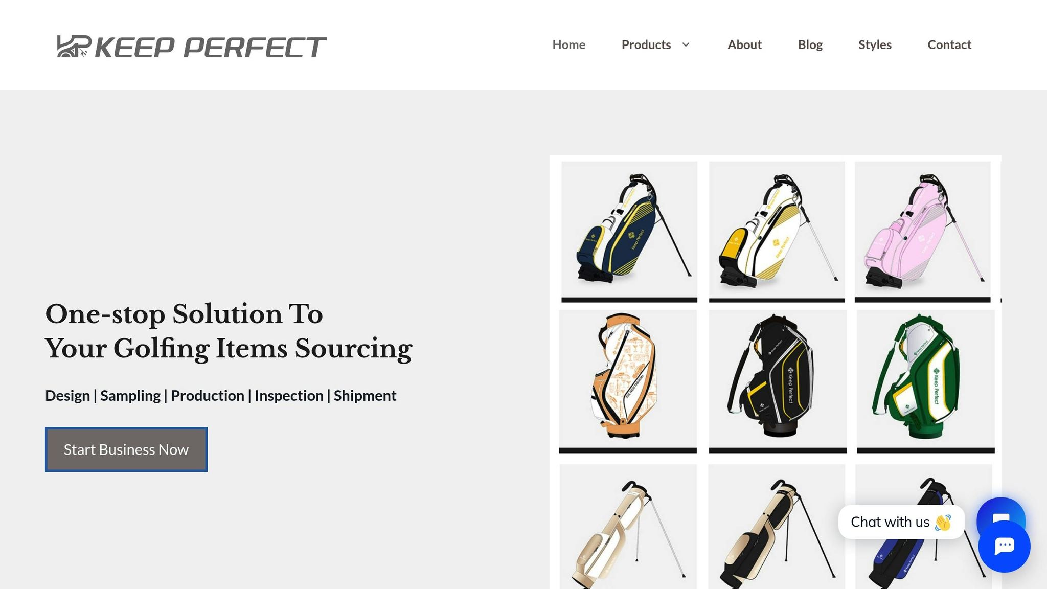 Keep Perfect Golf Gear