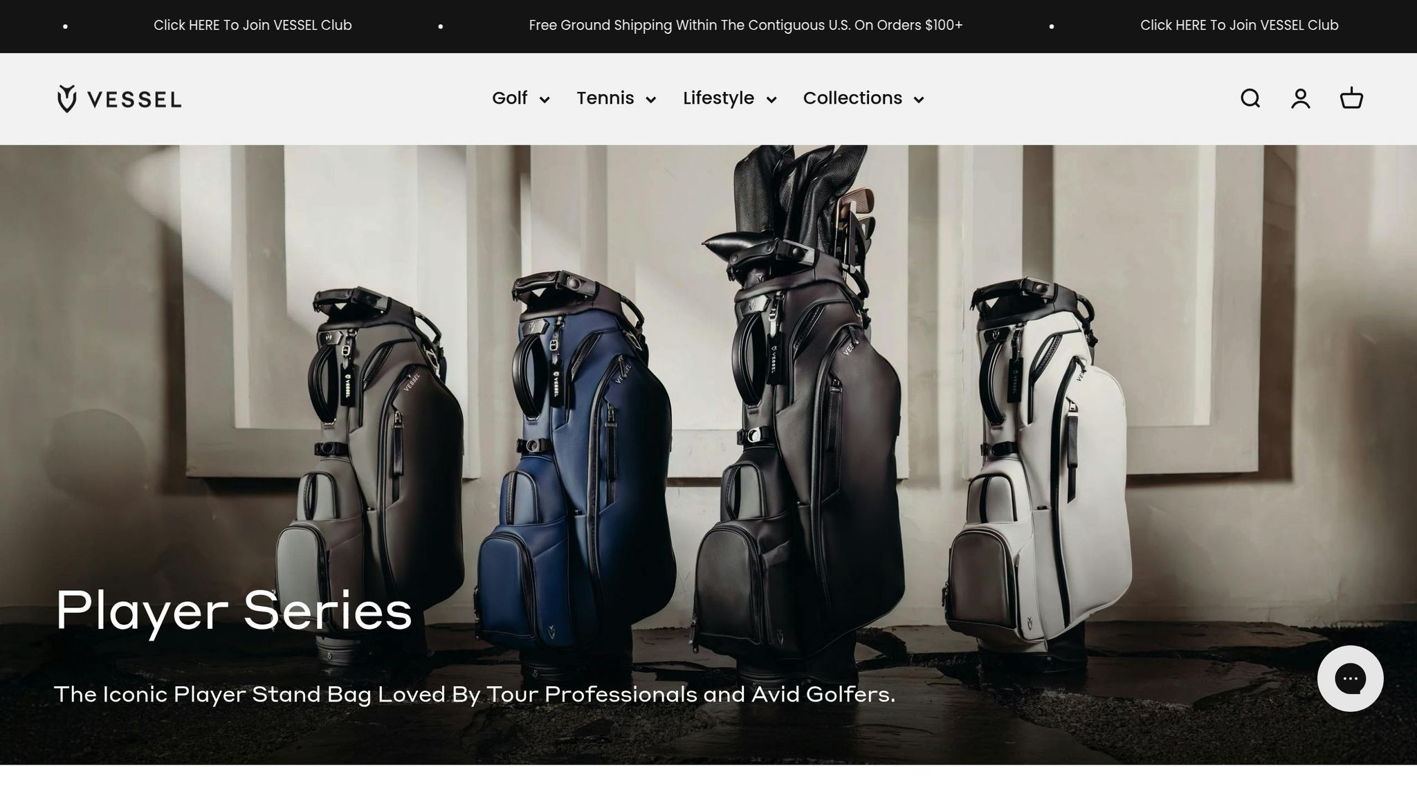 Vessel Player III Stand Bag