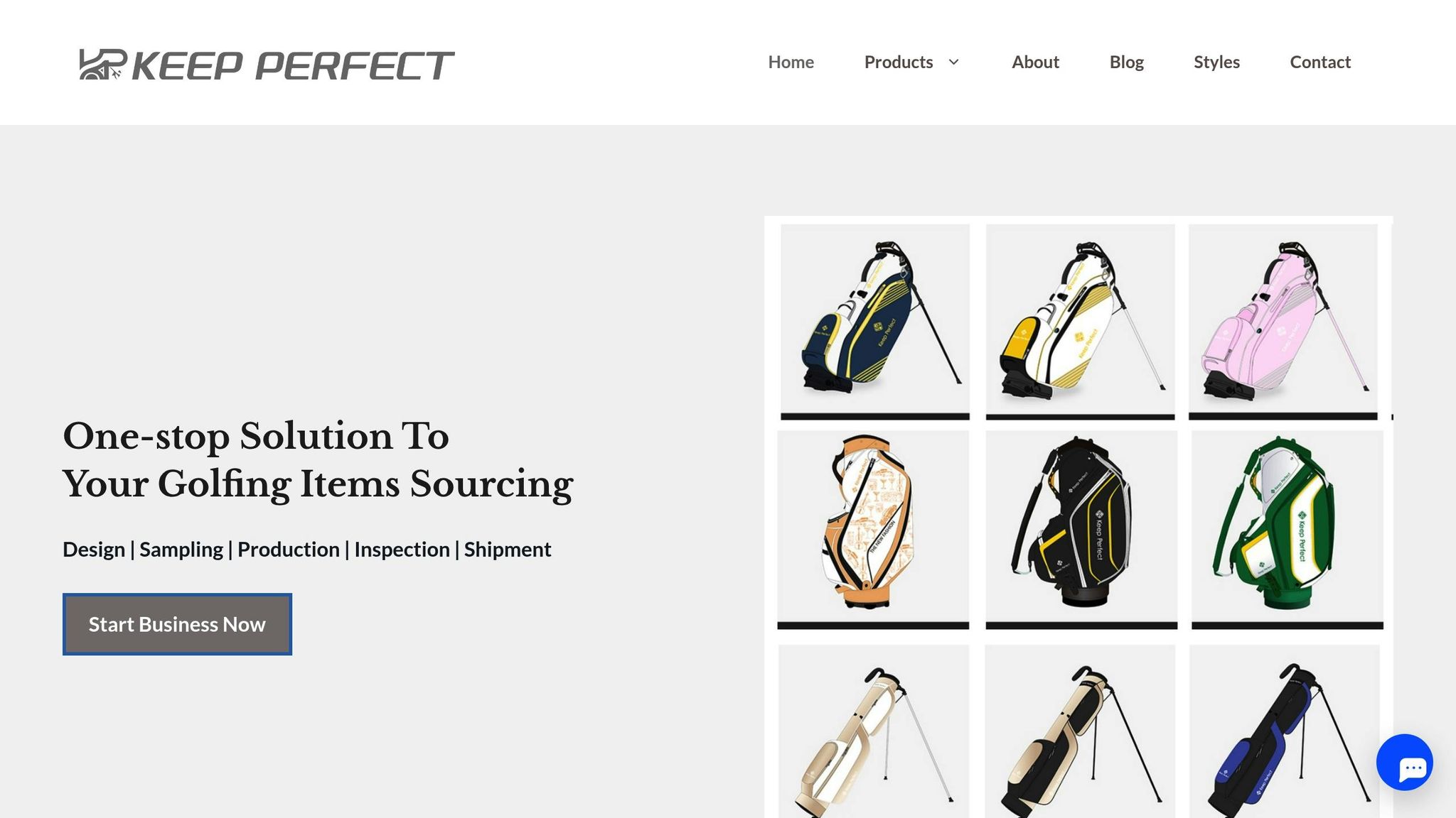 Keep Perfect Golf Gear