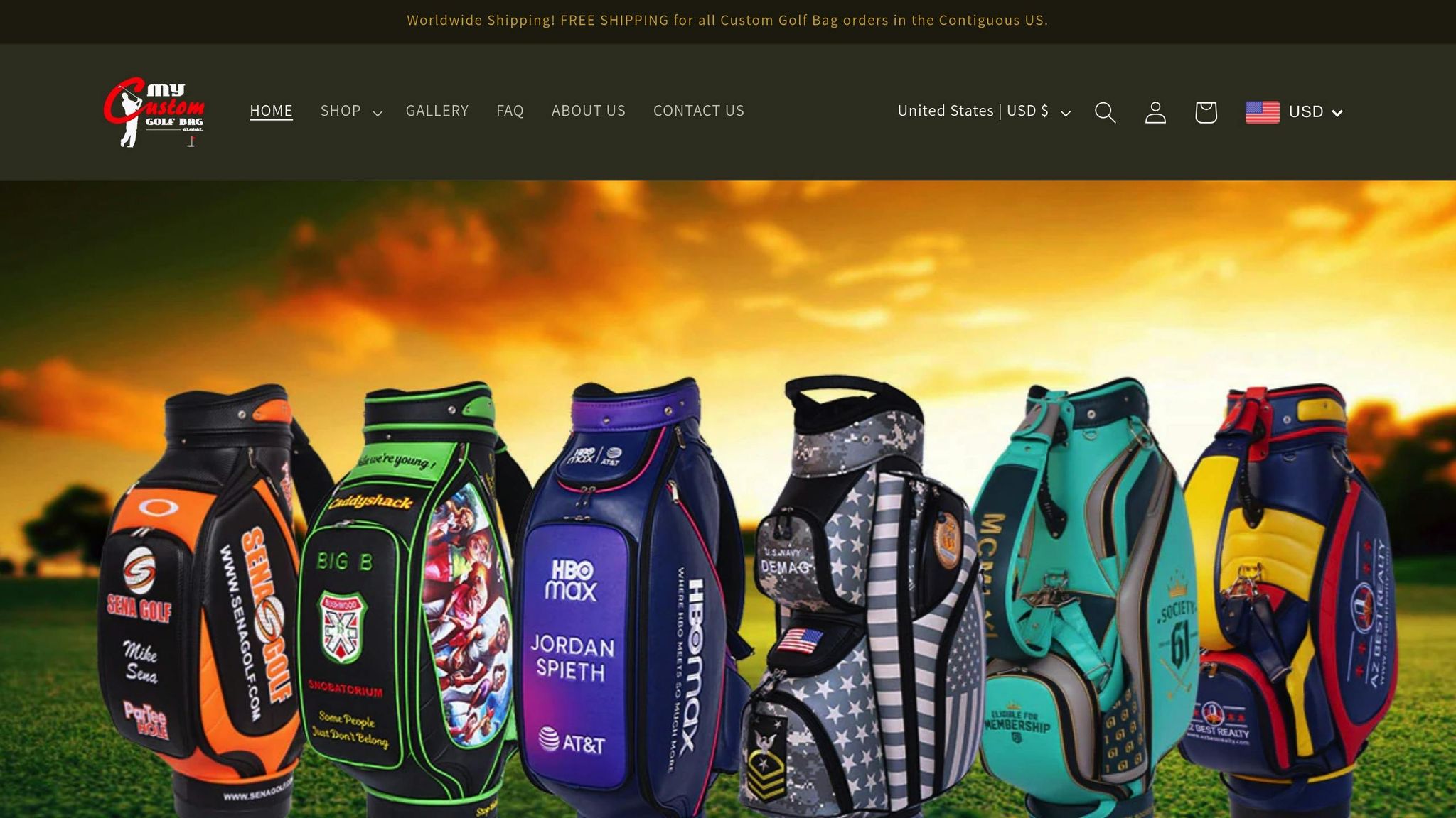 My Custom Golf Bag Global