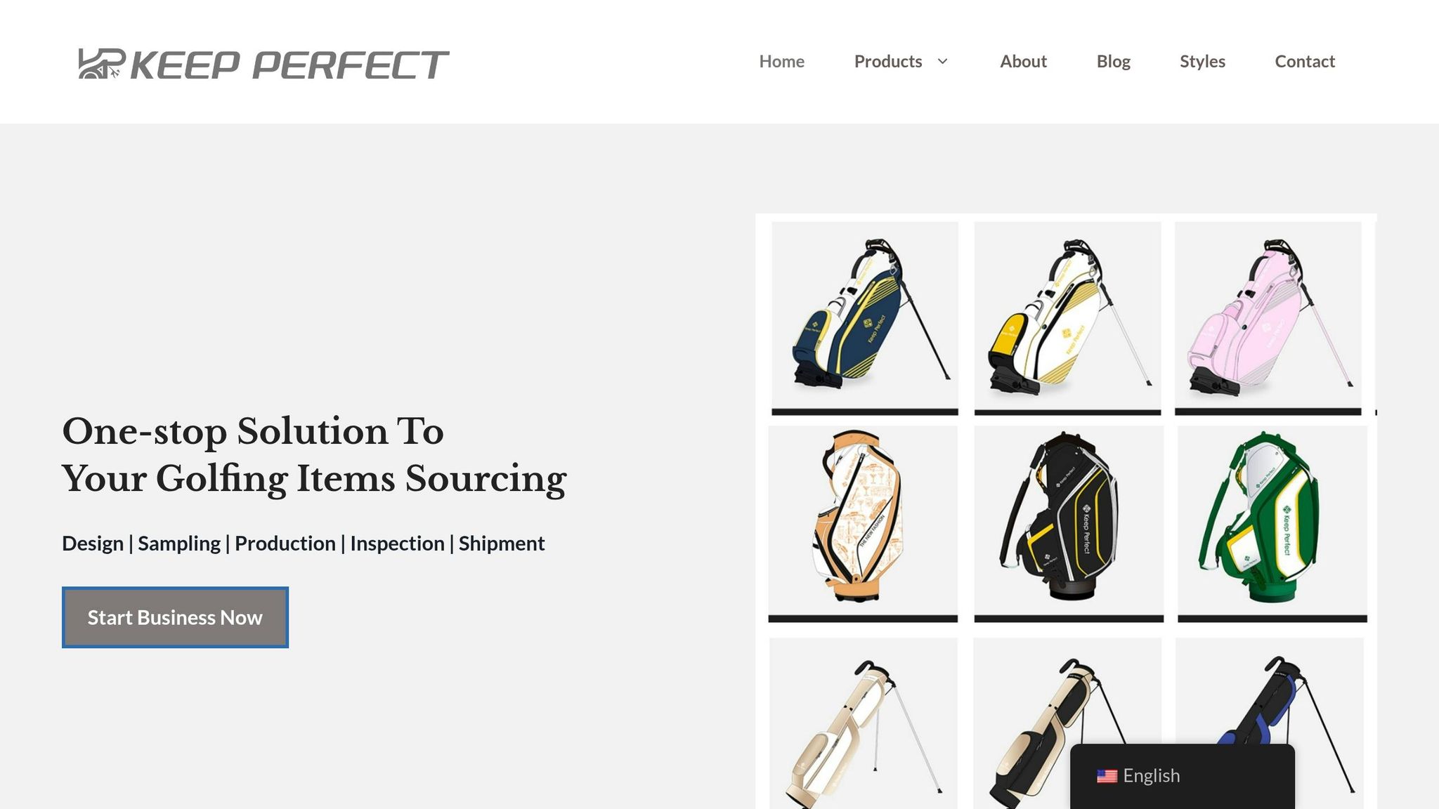 Manter o equipamento de golfe perfeito