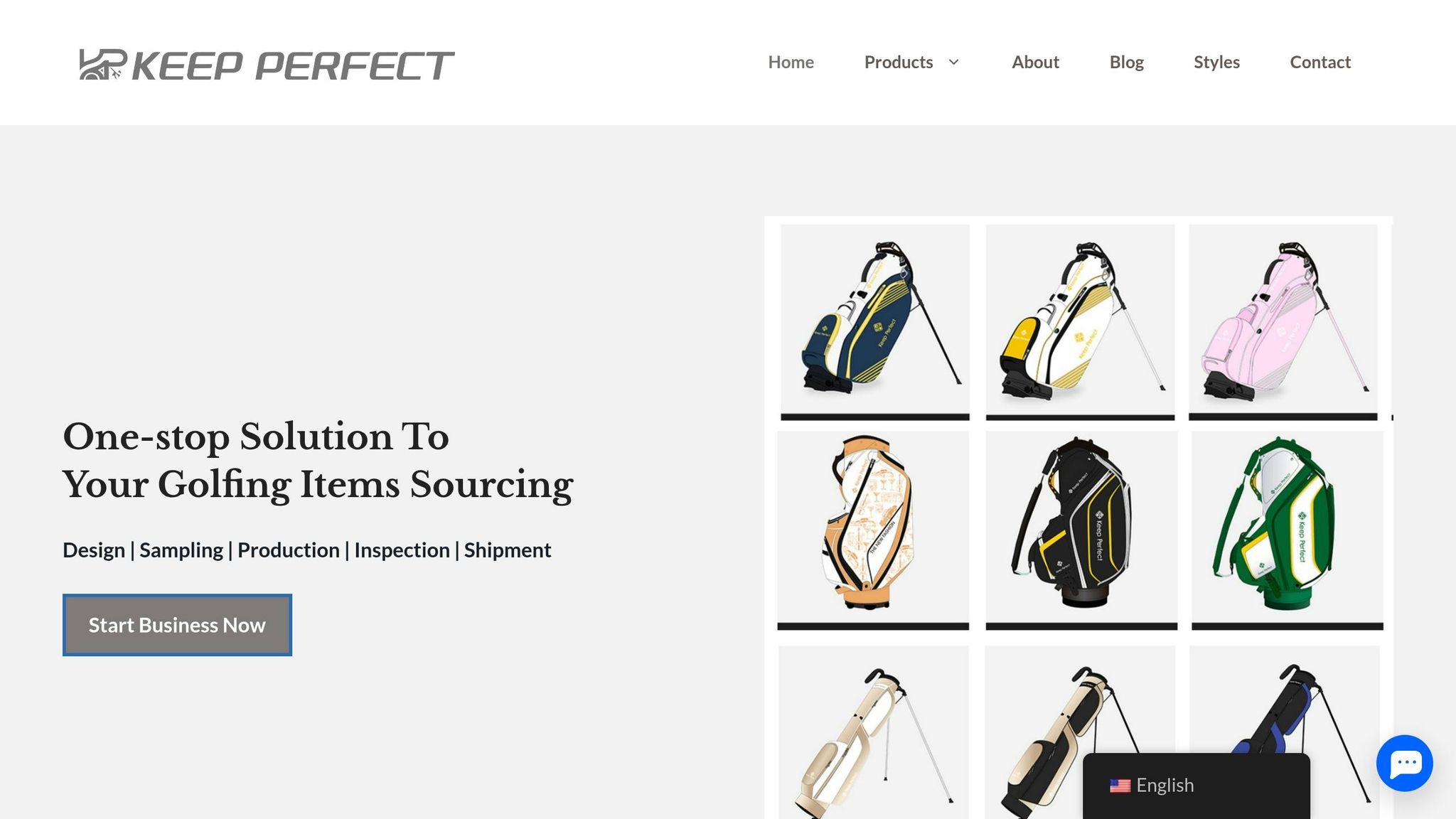 Keep Perfect Golf Gear