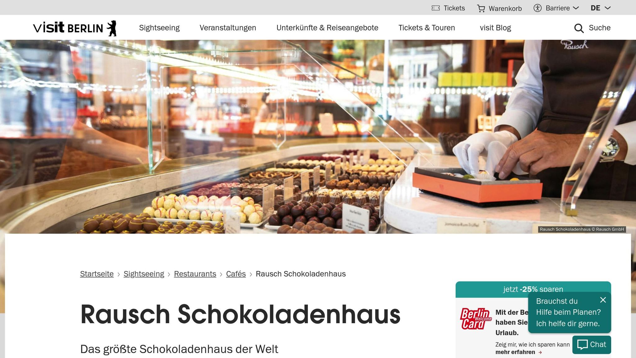 Rausch Schokoladenhaus