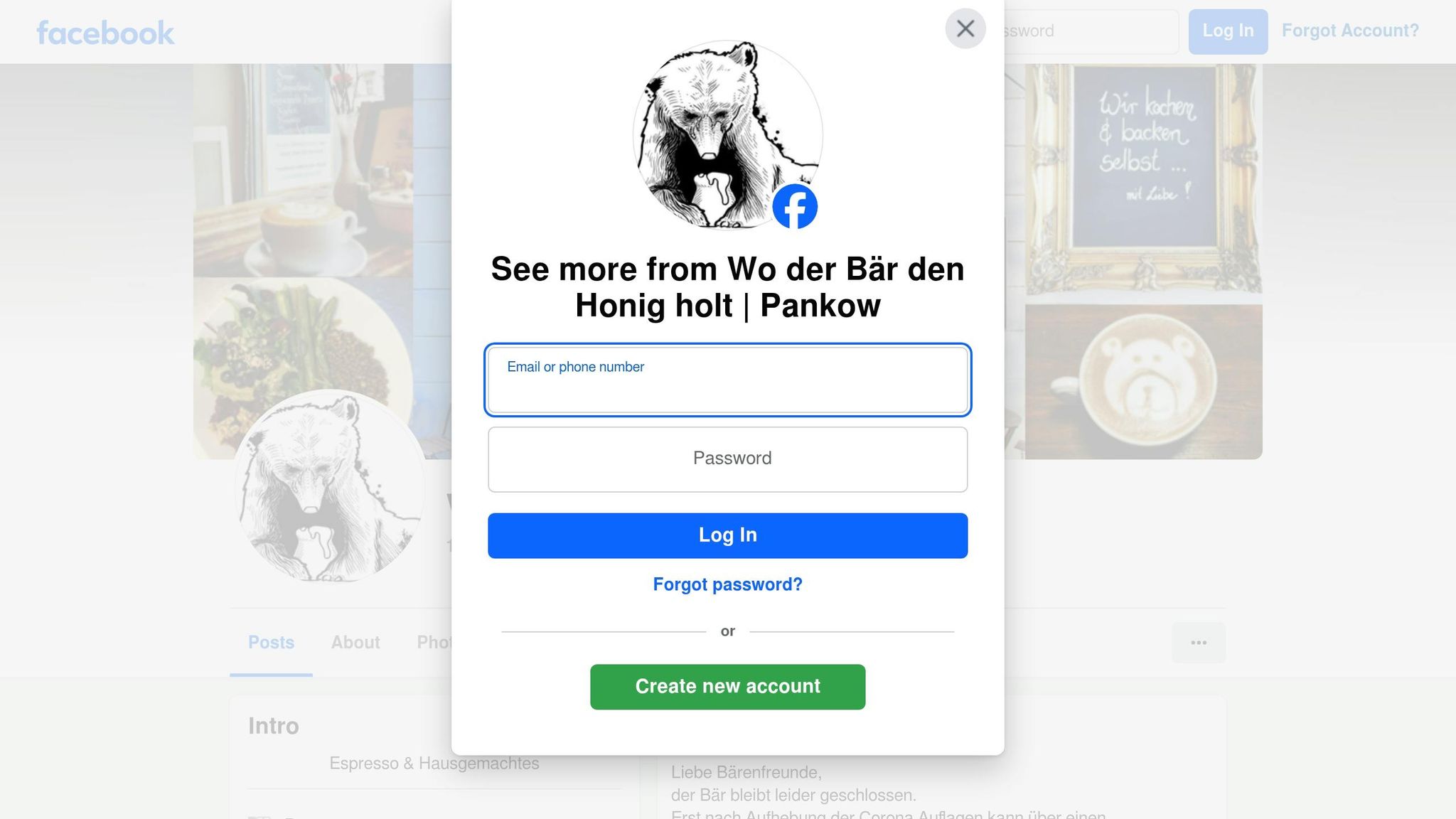 Wo der Bär den Honig holt