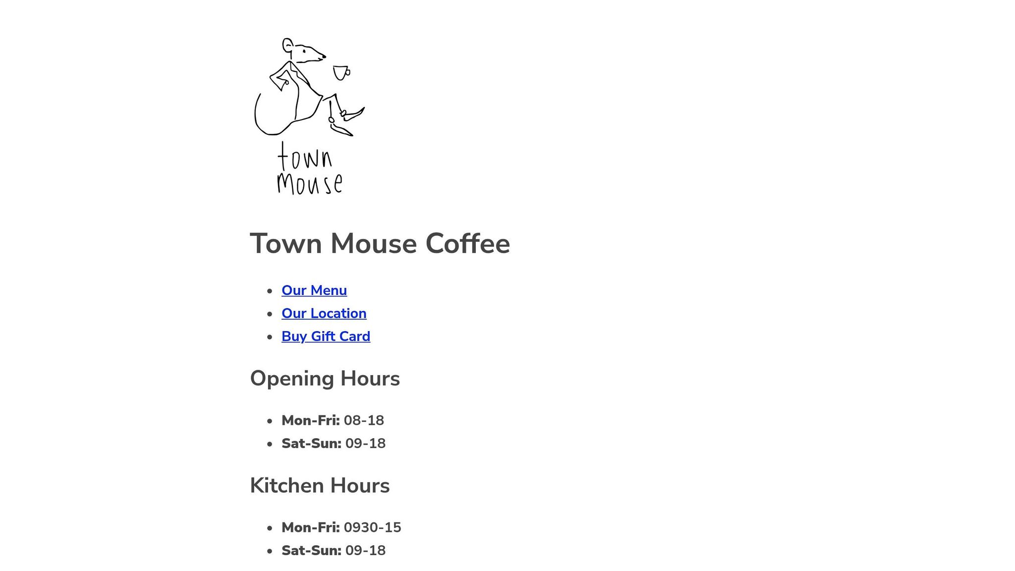 Town Mouse