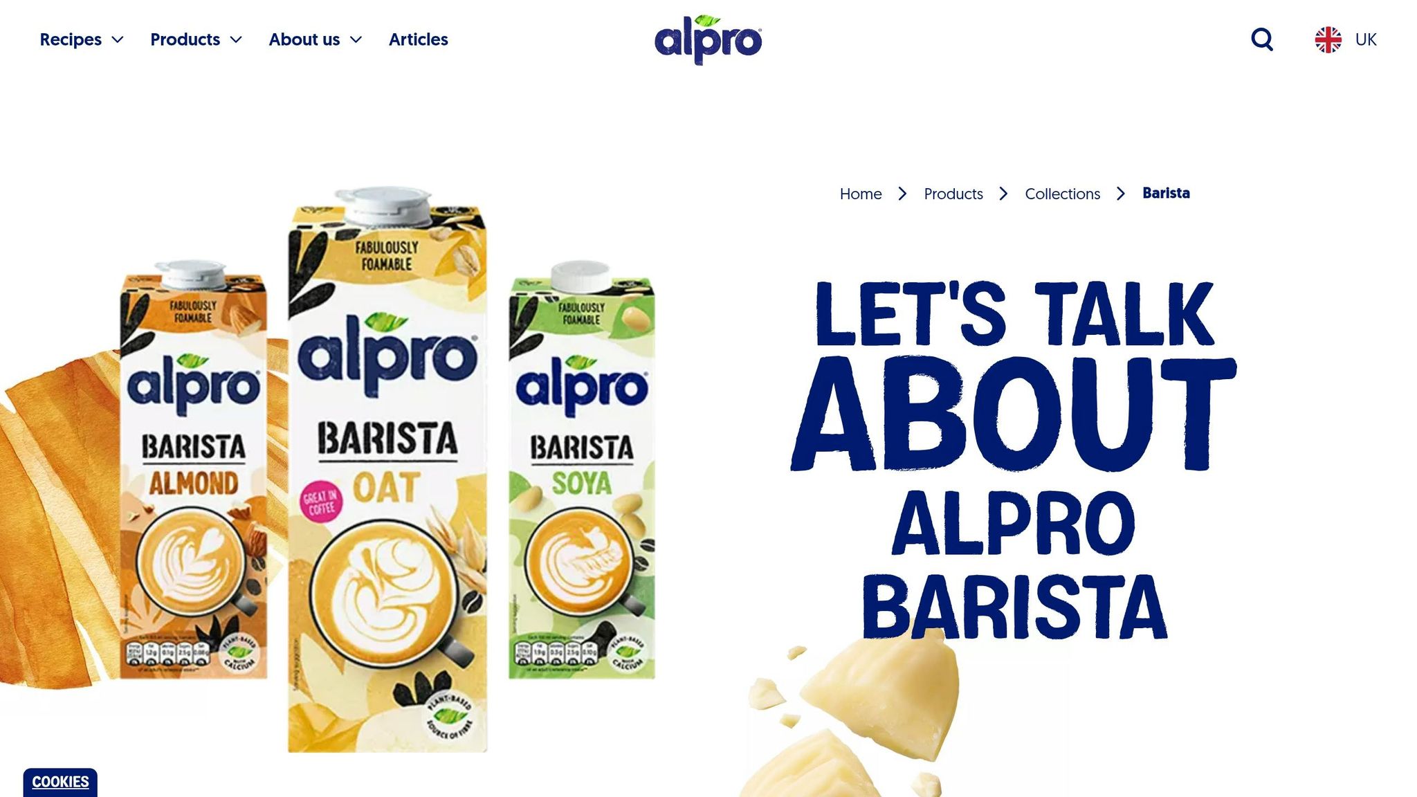 Alpro Hafer Barista