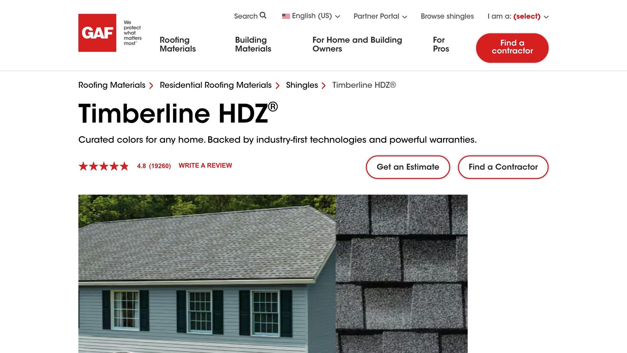 GAF Timberline HDZ