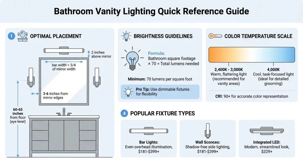 How to Choose Bathroom Vanity Lights for Your Remodel 1 c5d9736d909a7b381f35a40036e4d567