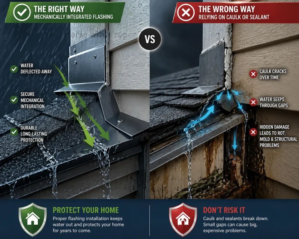 Signs Your Roof to Wall Flashing Needs Repair or Replacement 7 0e5b49b1228003dc4176af7bc346abe1