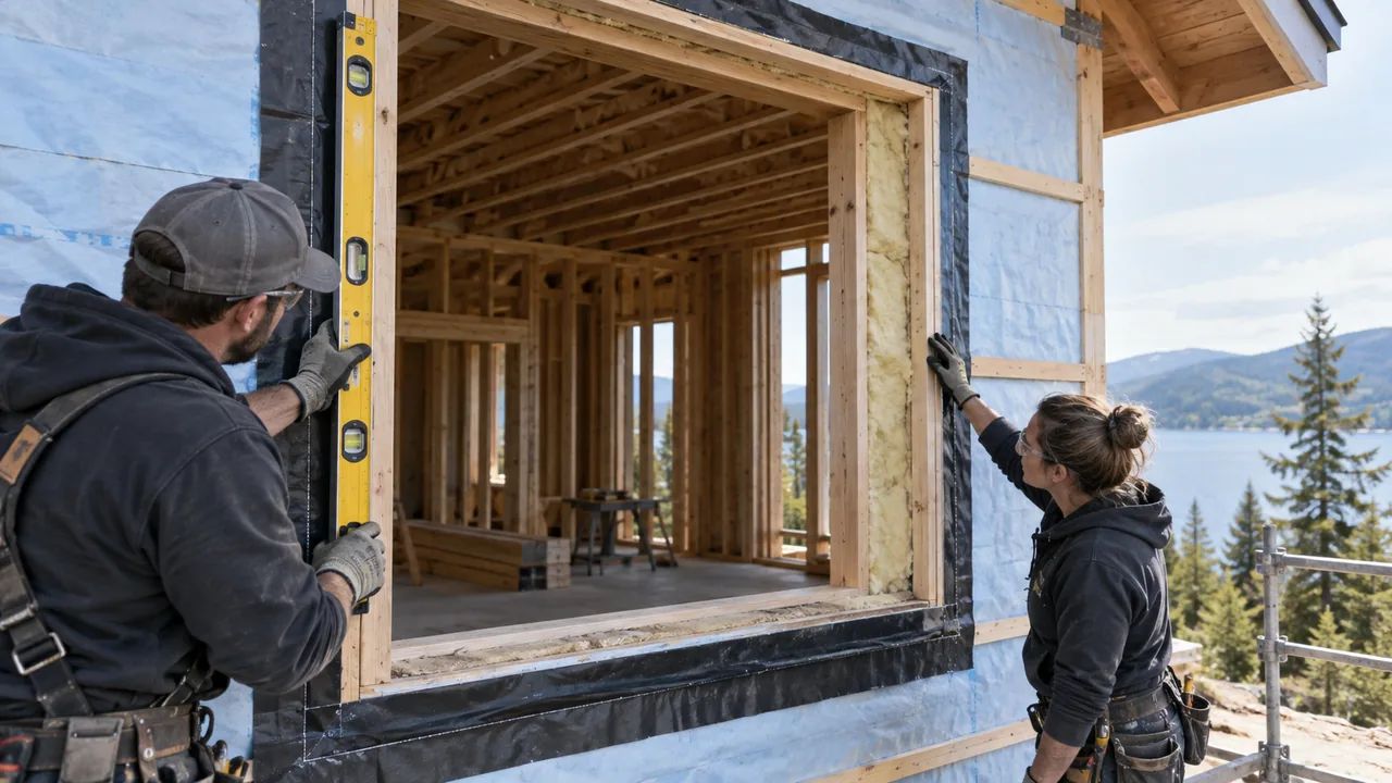 72 x 72 Picture Window Cost: What Homeowners Should Know 9 72 x 72 picture window cost inspection of framing, flashing, and insulation