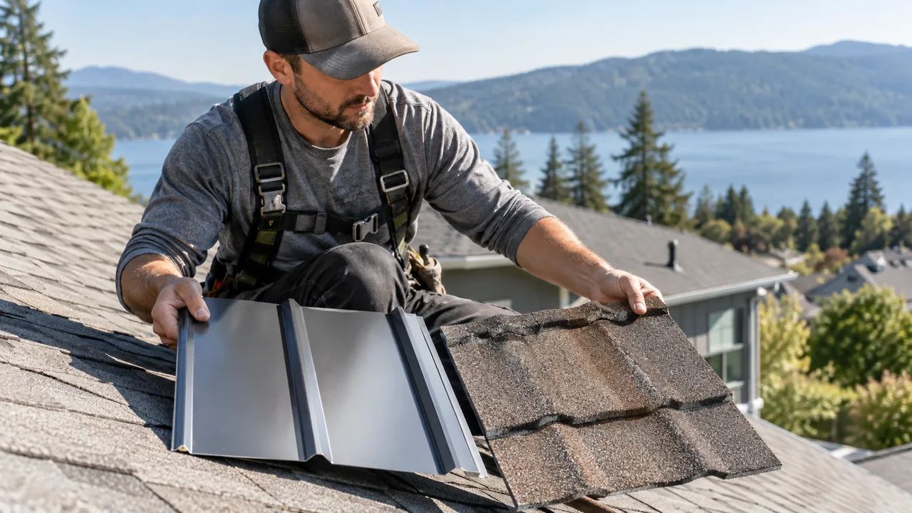 Metal shingles cost per square comparison of roofing materials