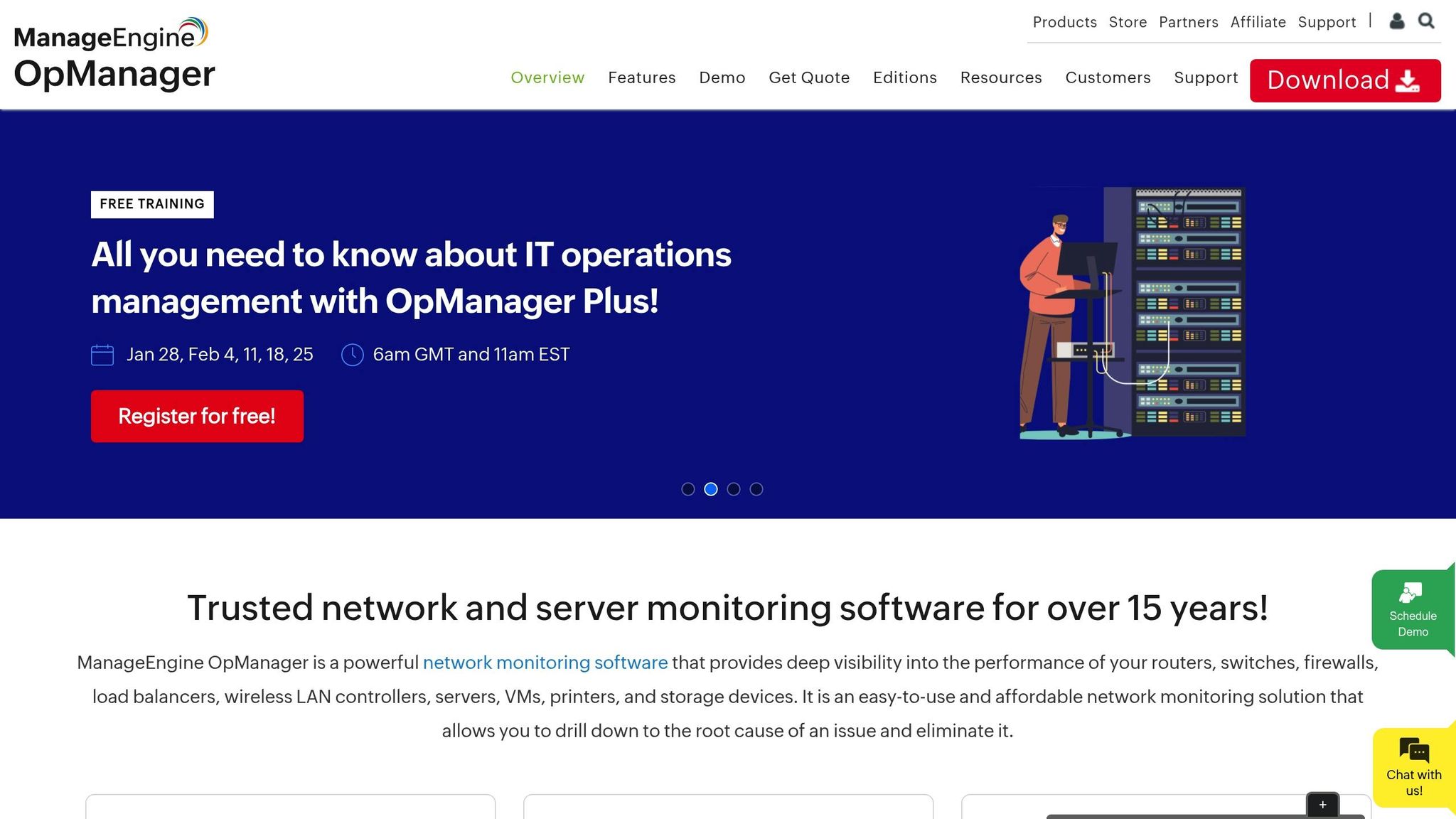10 Best Virtualization Monitoring Tools 2025 2 ManageEngine OpManager