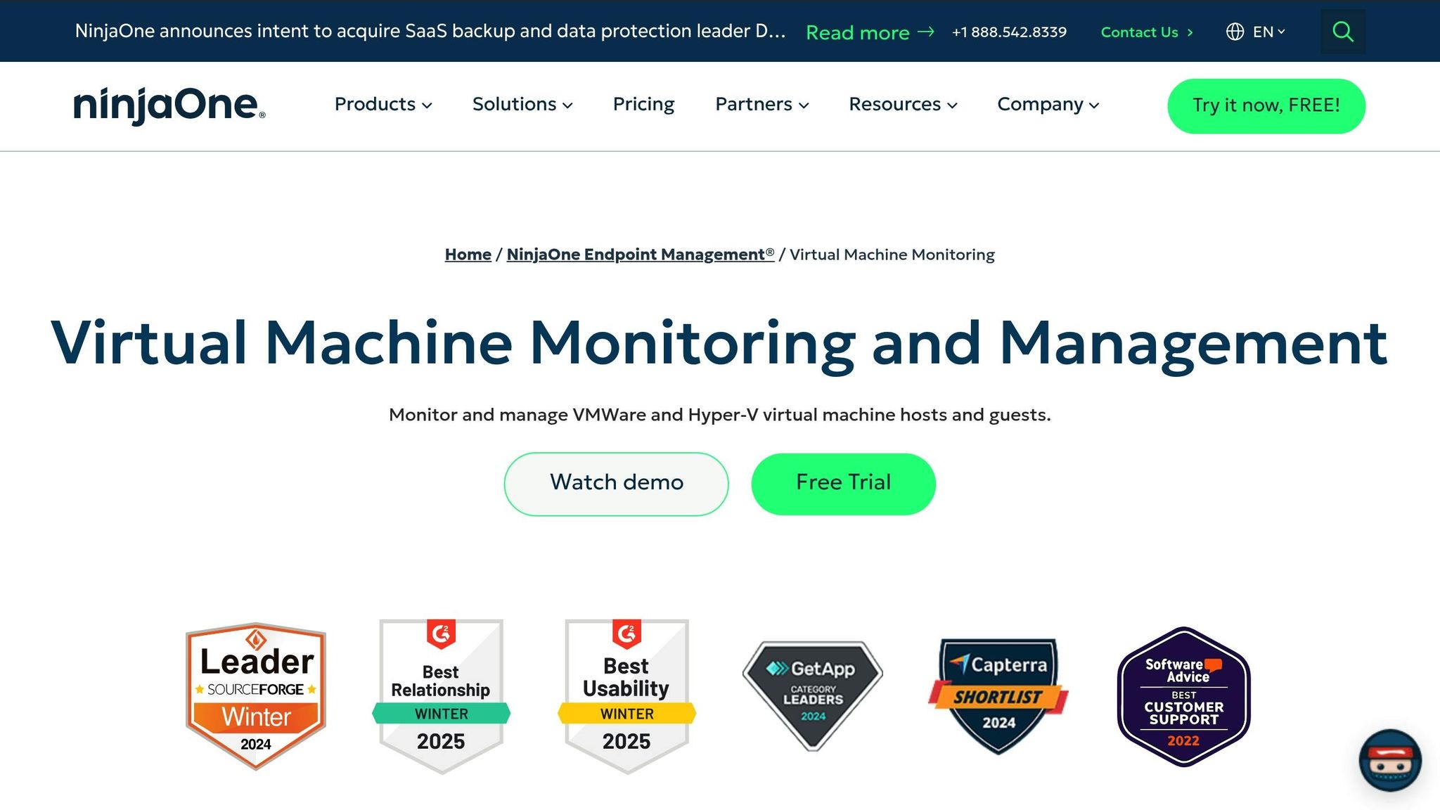 10 Best Virtualization Monitoring Tools 2025 1 NinjaOne