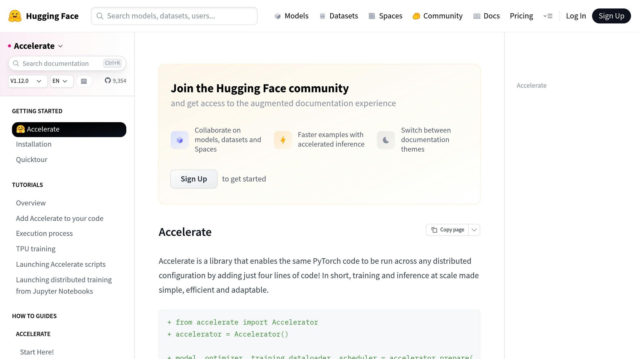 Hugging Face Accelerate