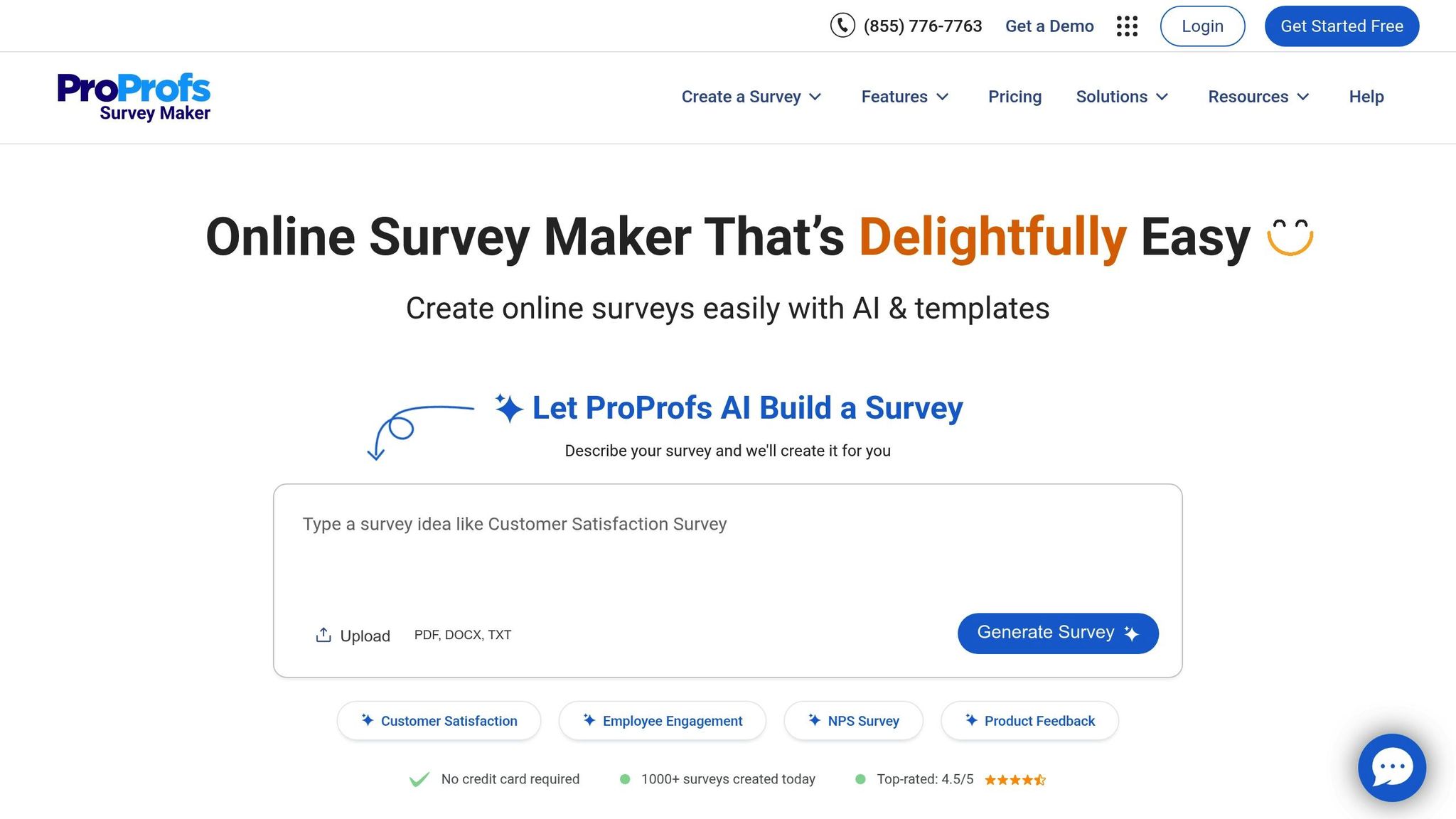 ProProfs Survey Maker