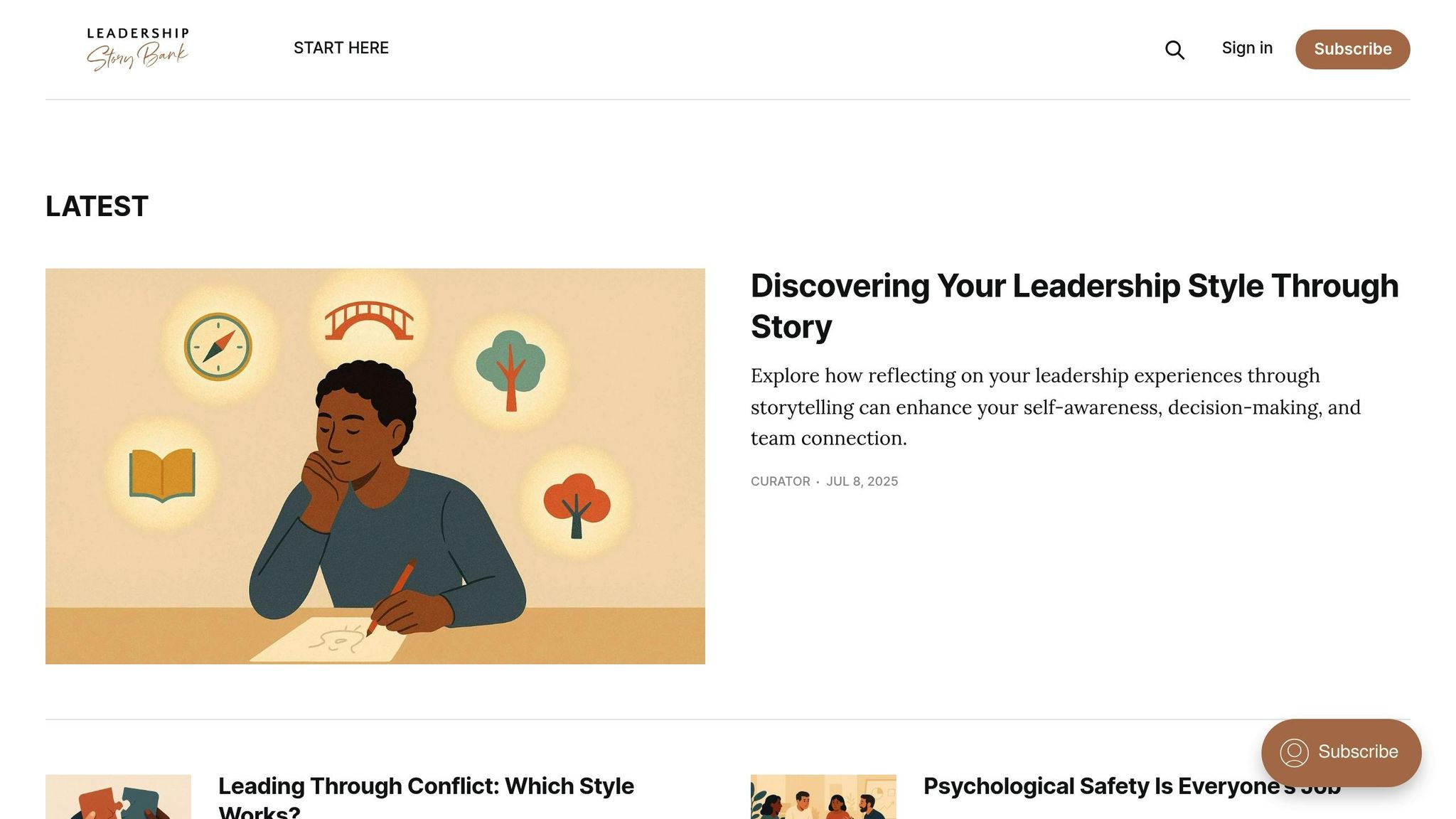 Leadership Story Bank