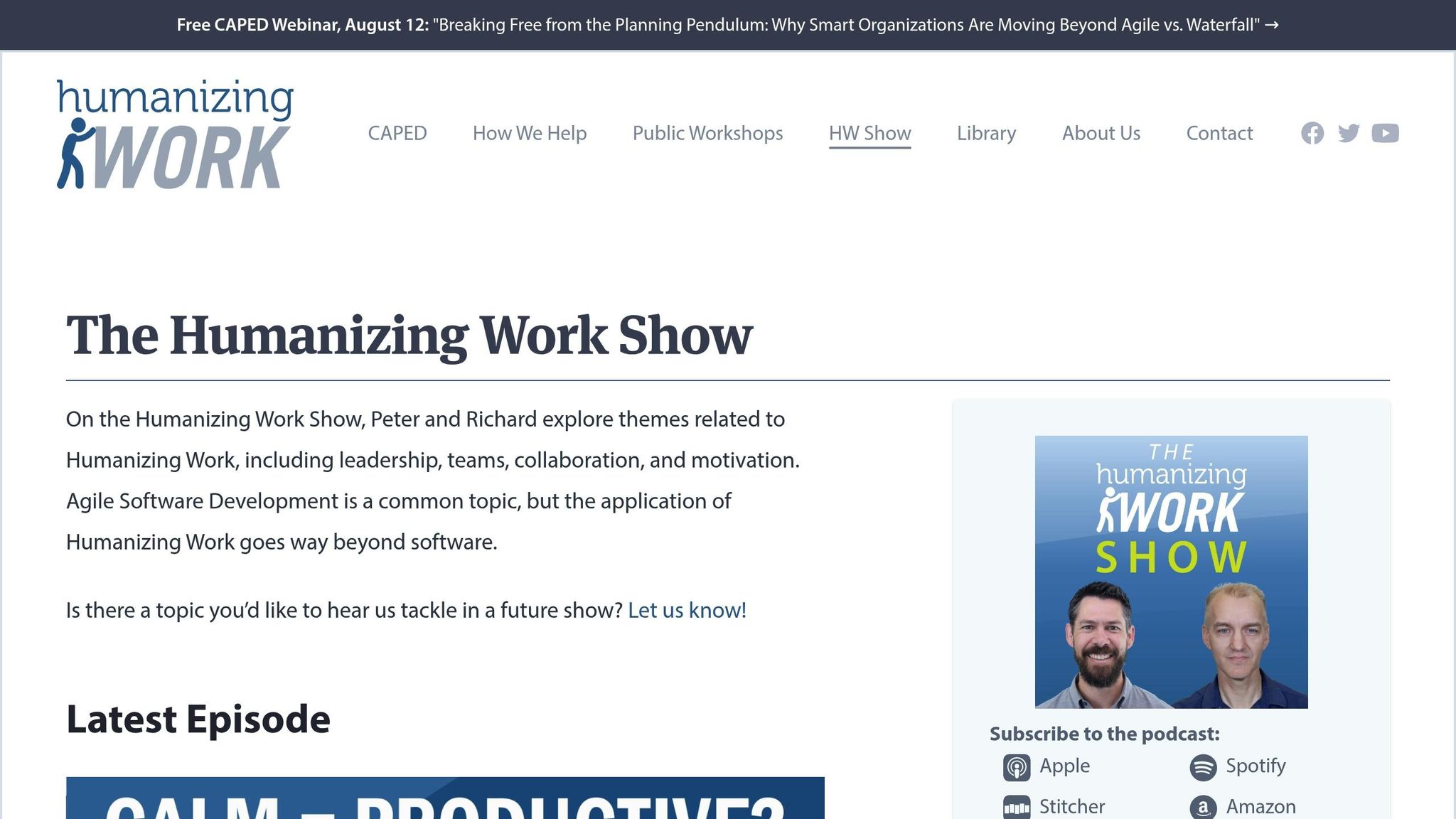 Humanizing Work Show