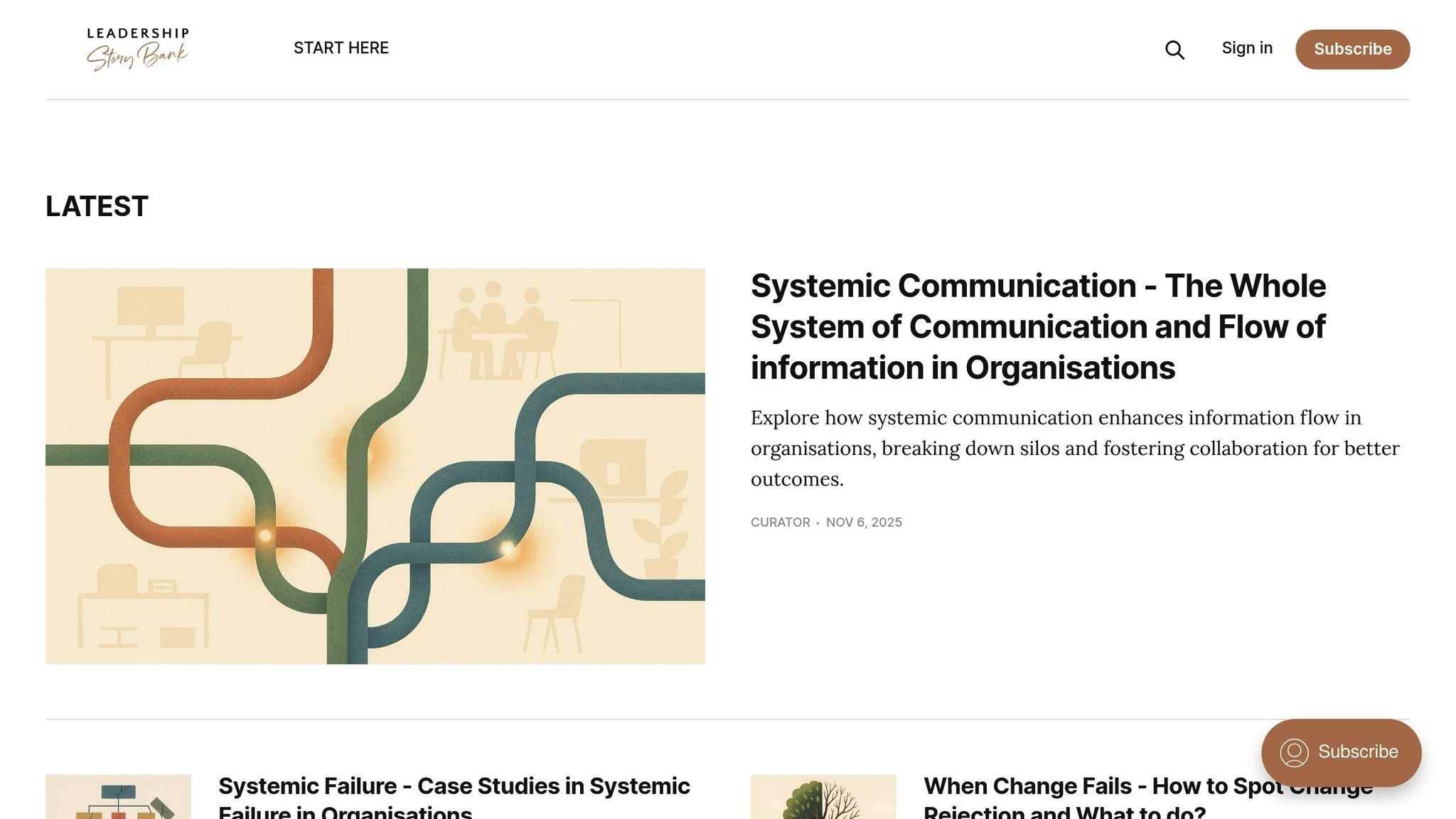 Leadership Story Bank