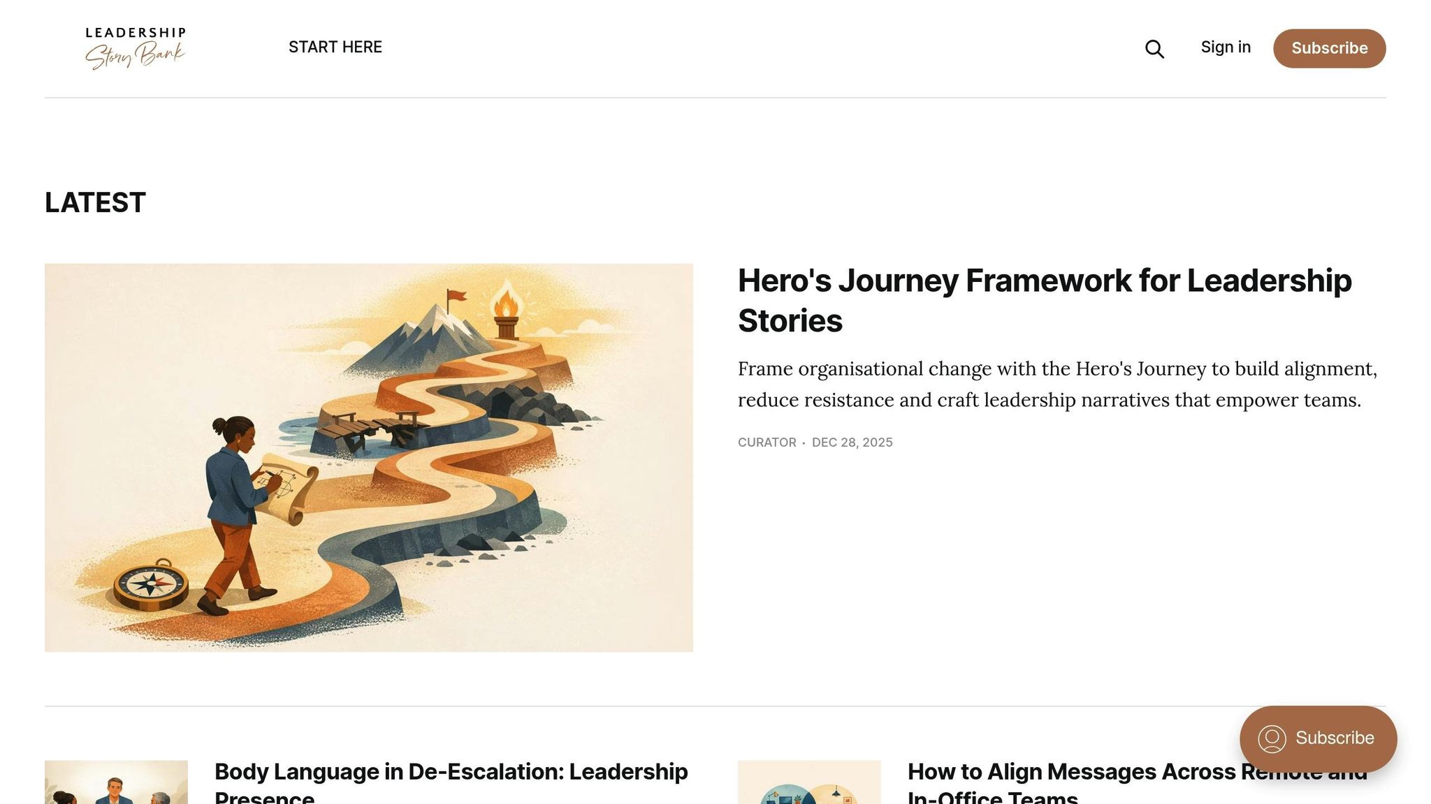 Leadership Story Bank