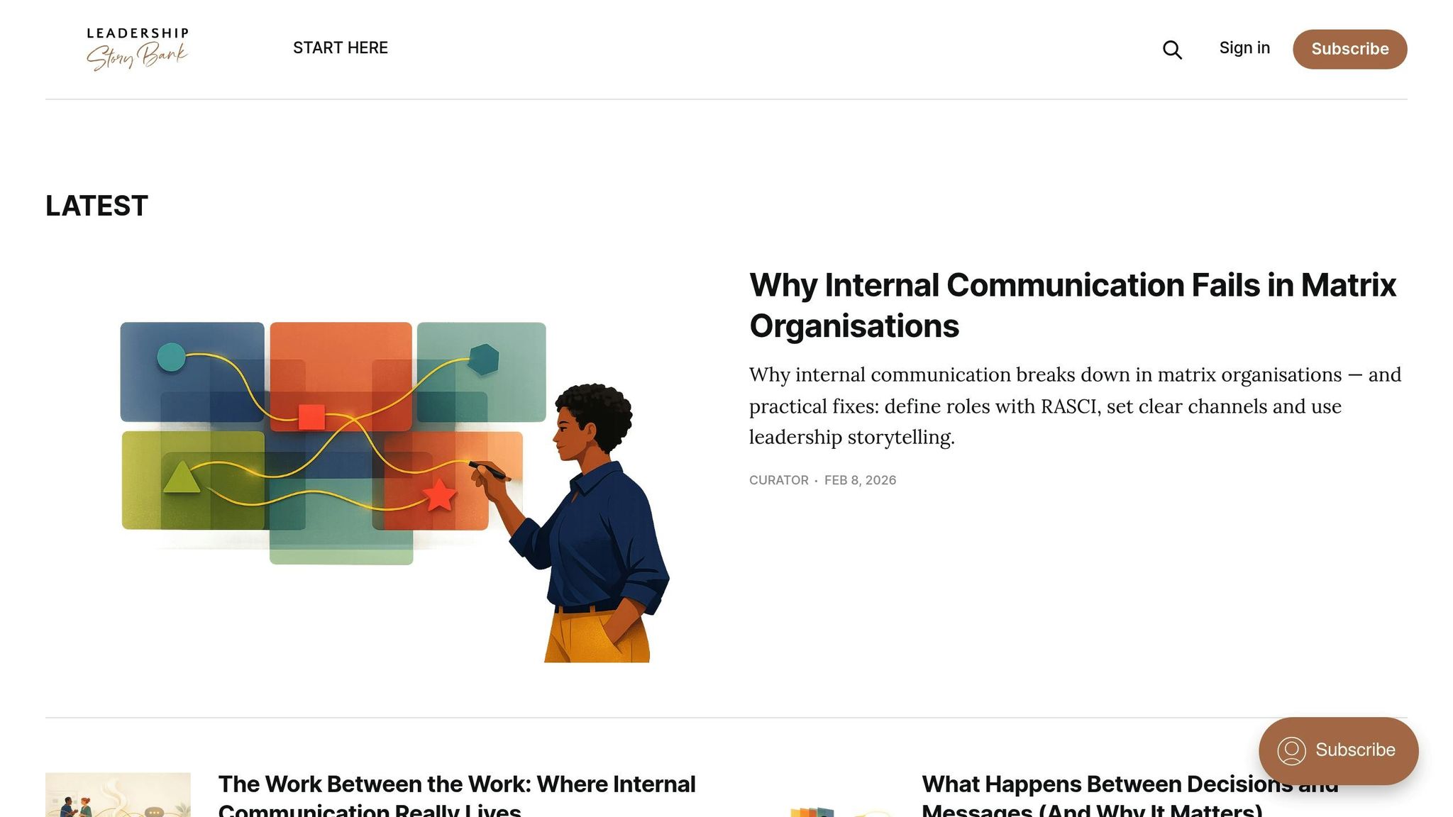 Leadership Story Bank