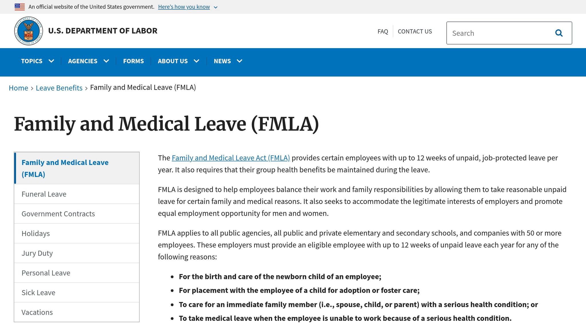 FMLA