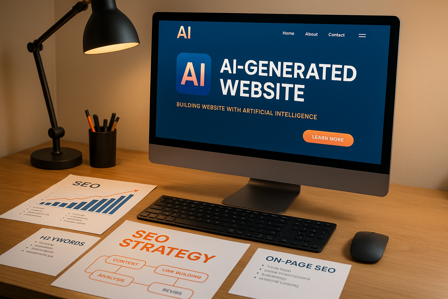 SEO Strategy for AI-Generated Websites