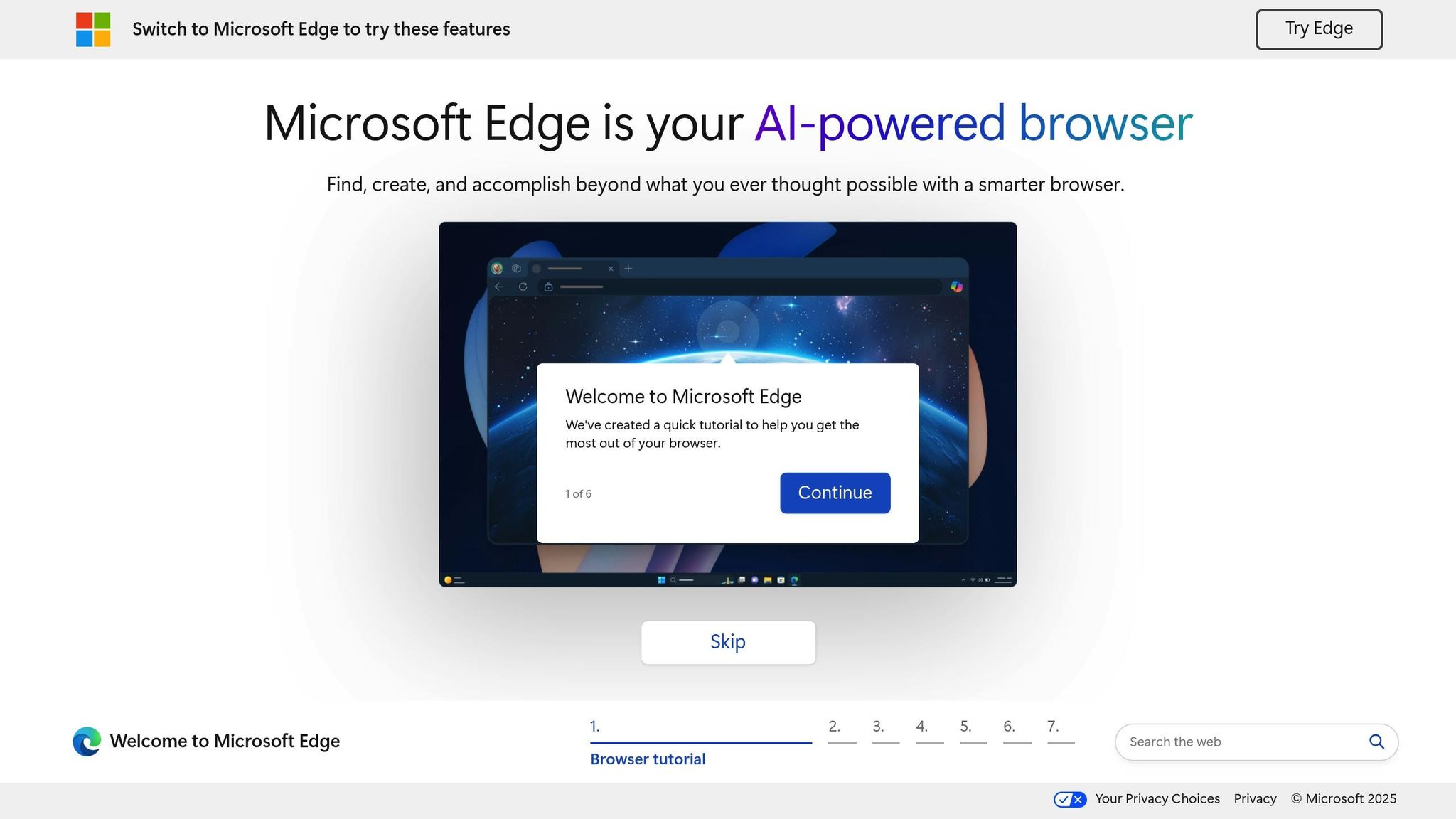 Thesis Proofreading on Microsoft Edge