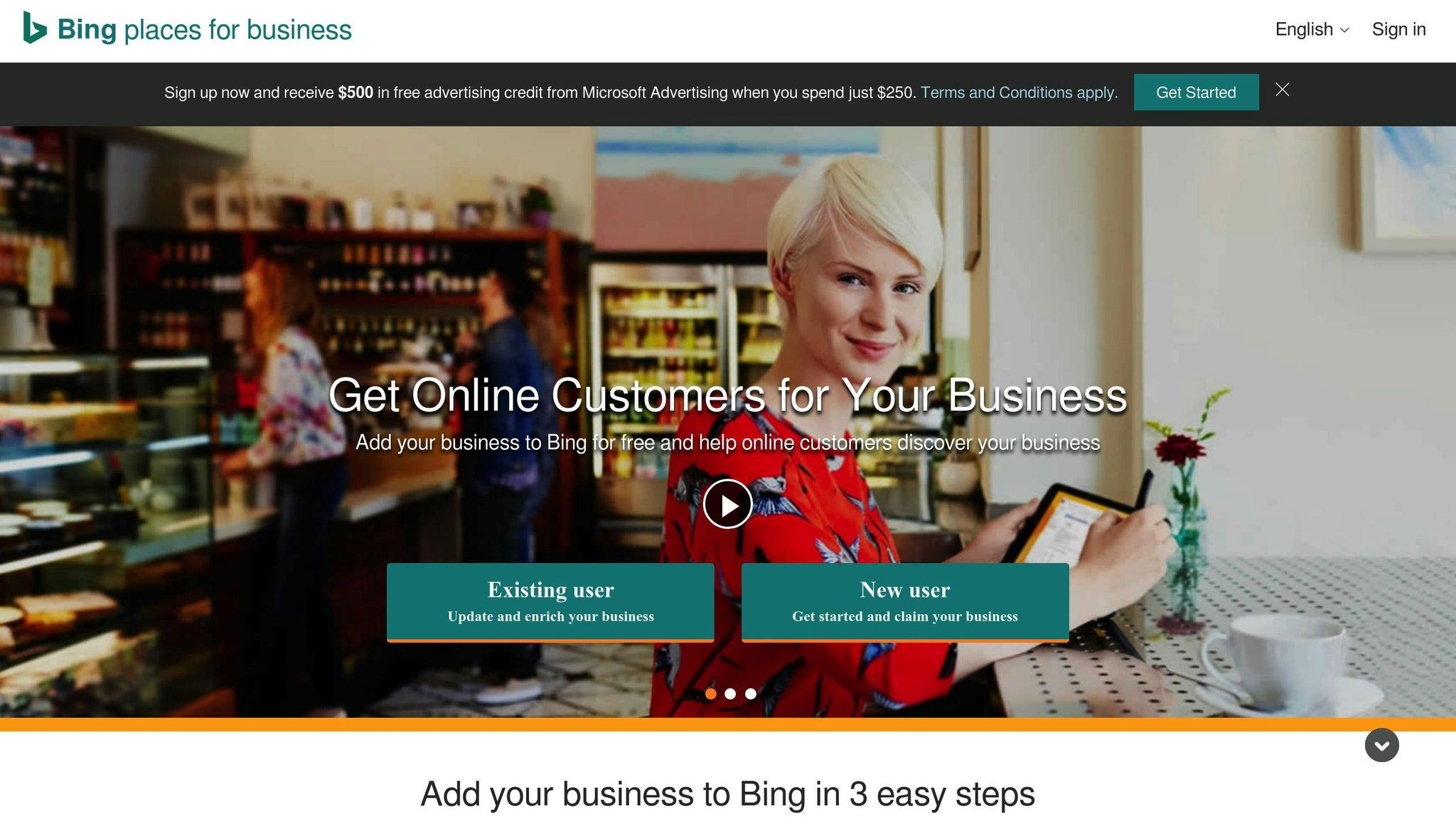 Bing Places for Business