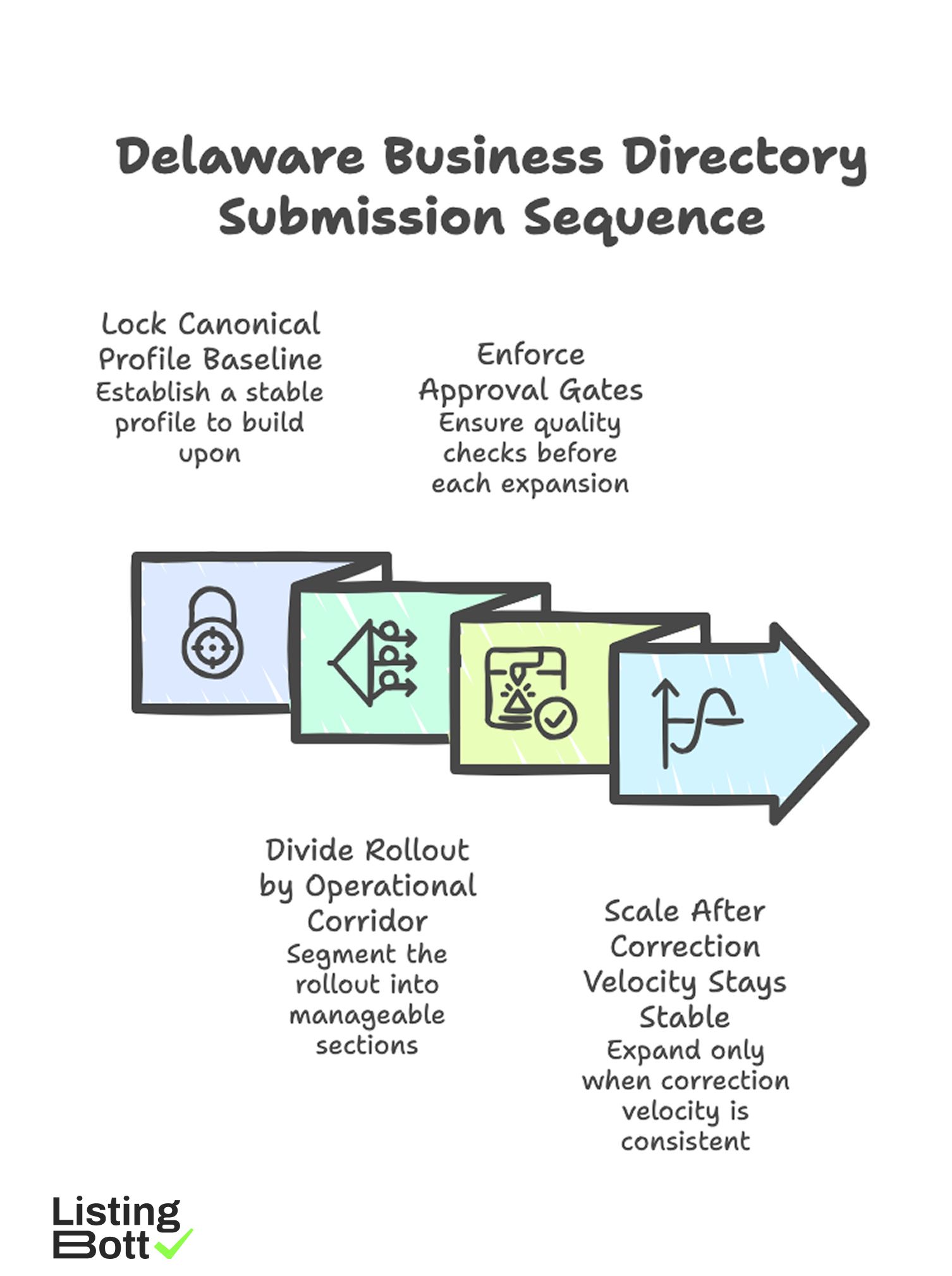 Delaware Business Directory Submission Sequence 
