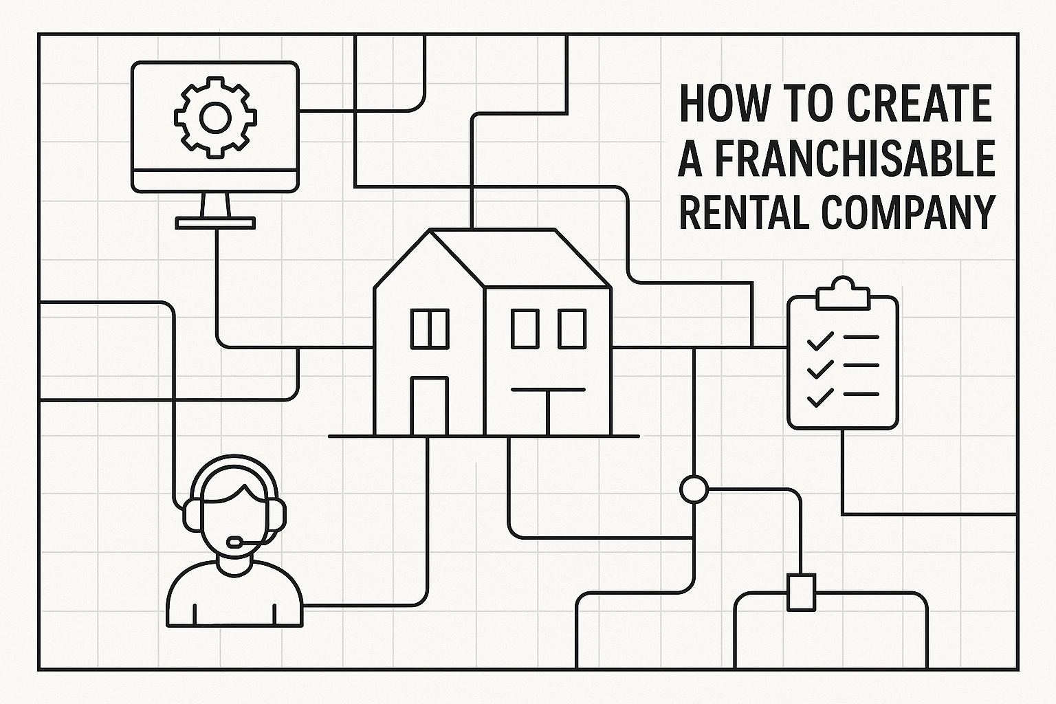 How to create a franchisable rental company