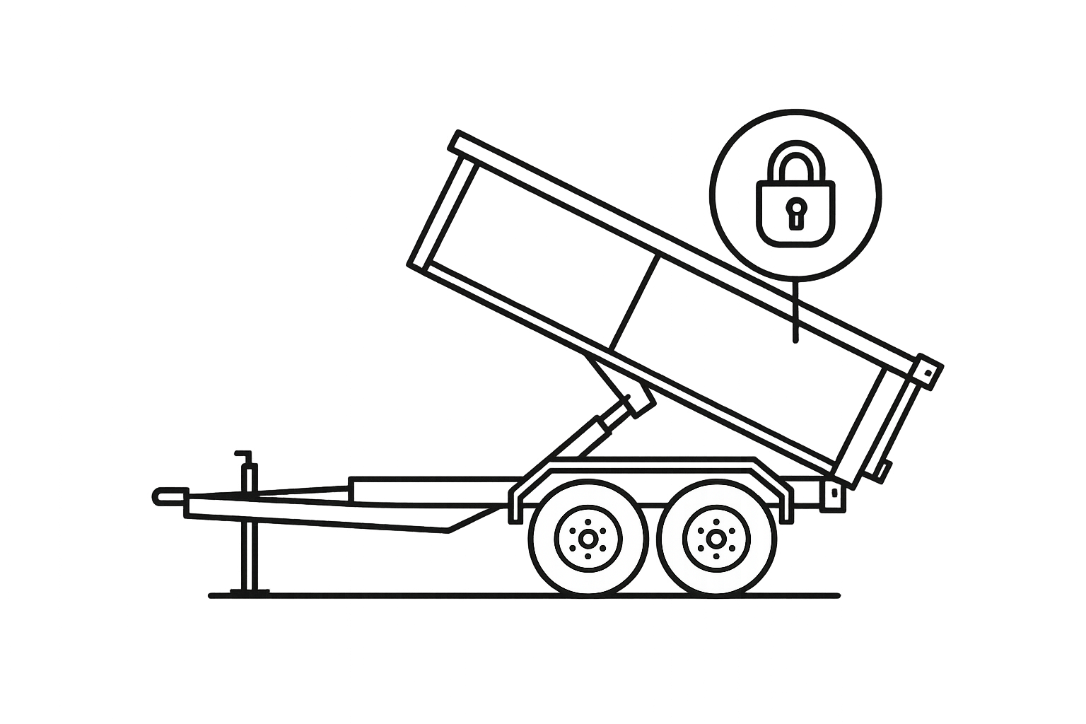 Avoid Dump Trailer Rental Risks with Lockii
