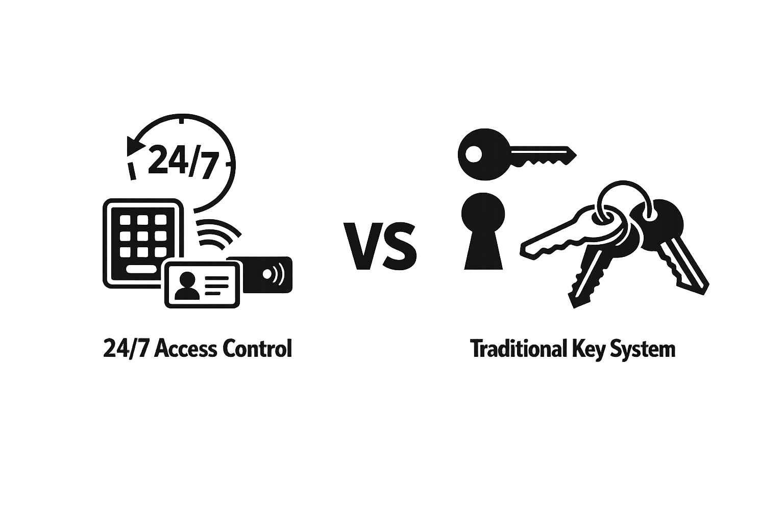 24/7 Access Control vs Traditional Key Systems