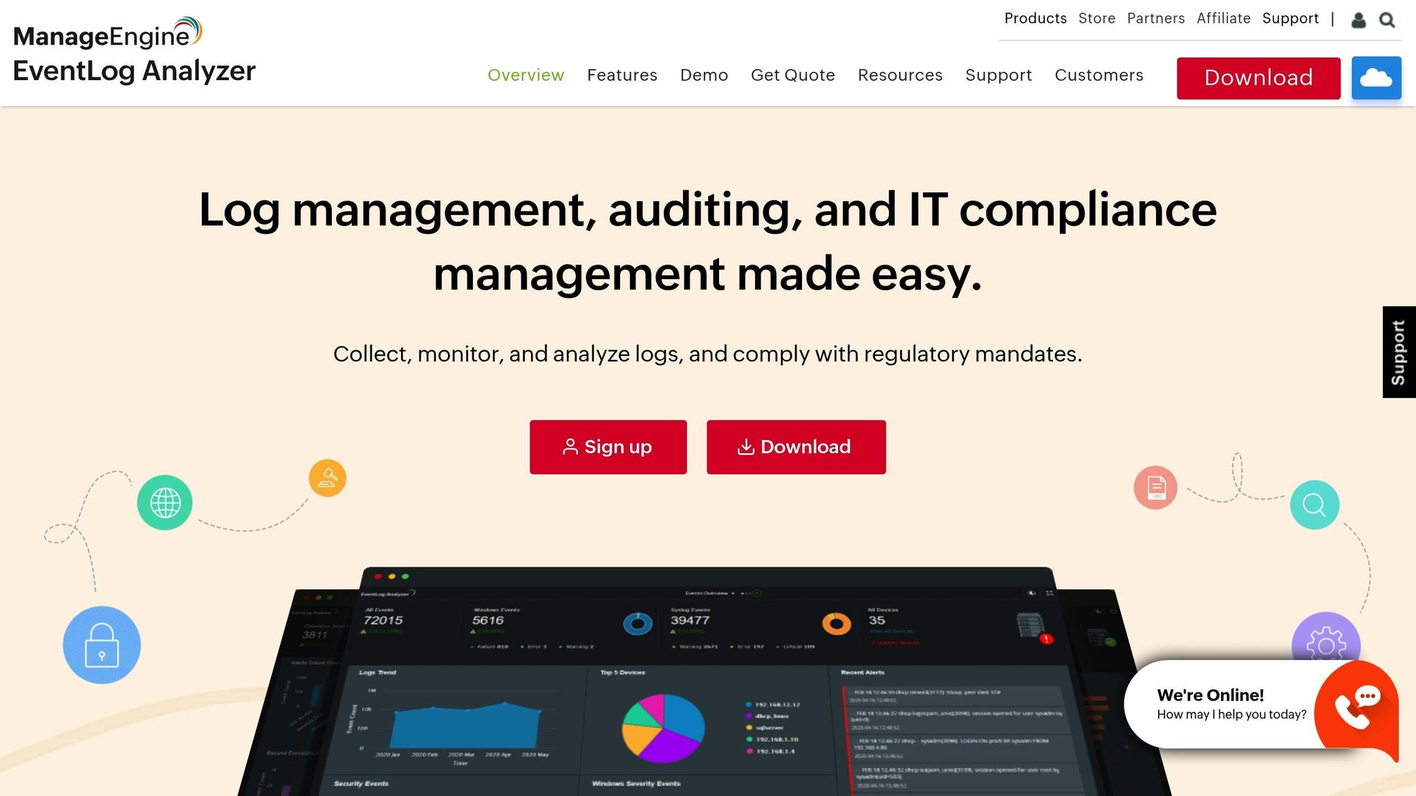 ManageEngine EventLog Analyzer