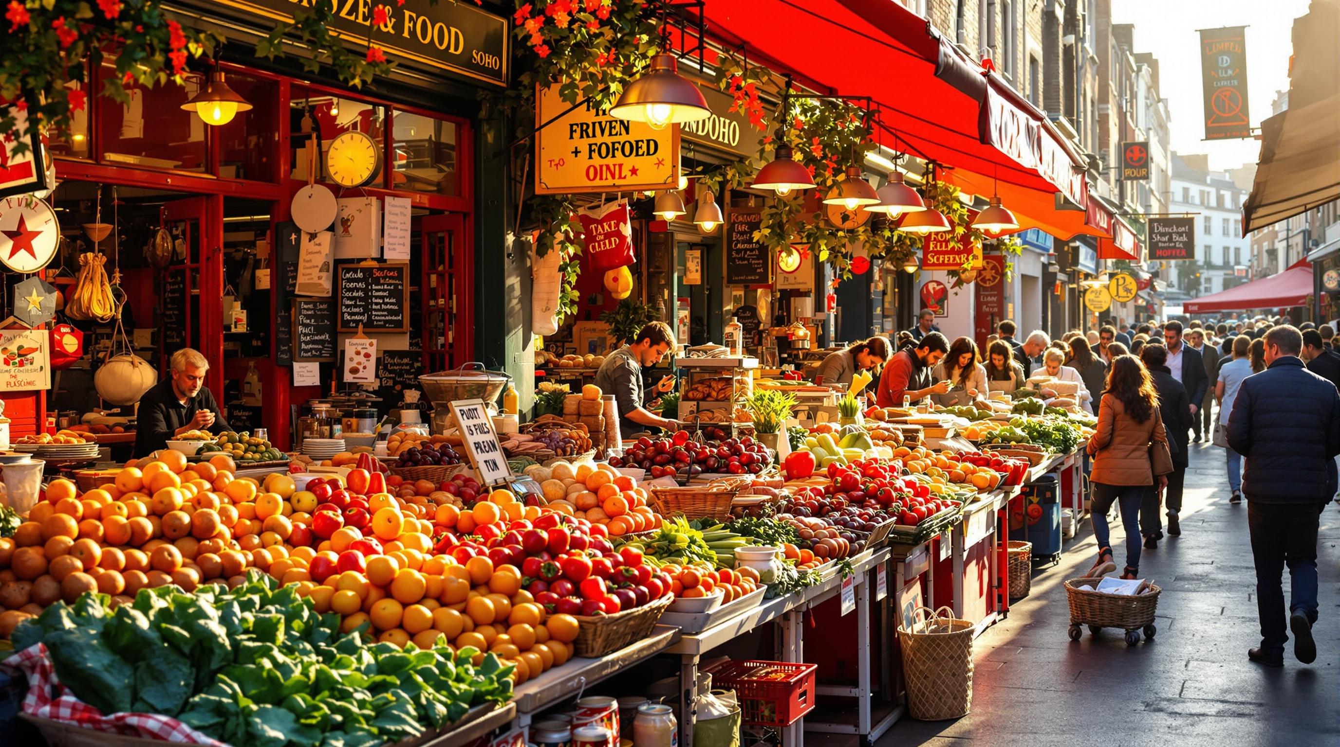 From Borough to Soho: Exploring London Neighbourhoods with the Best Food