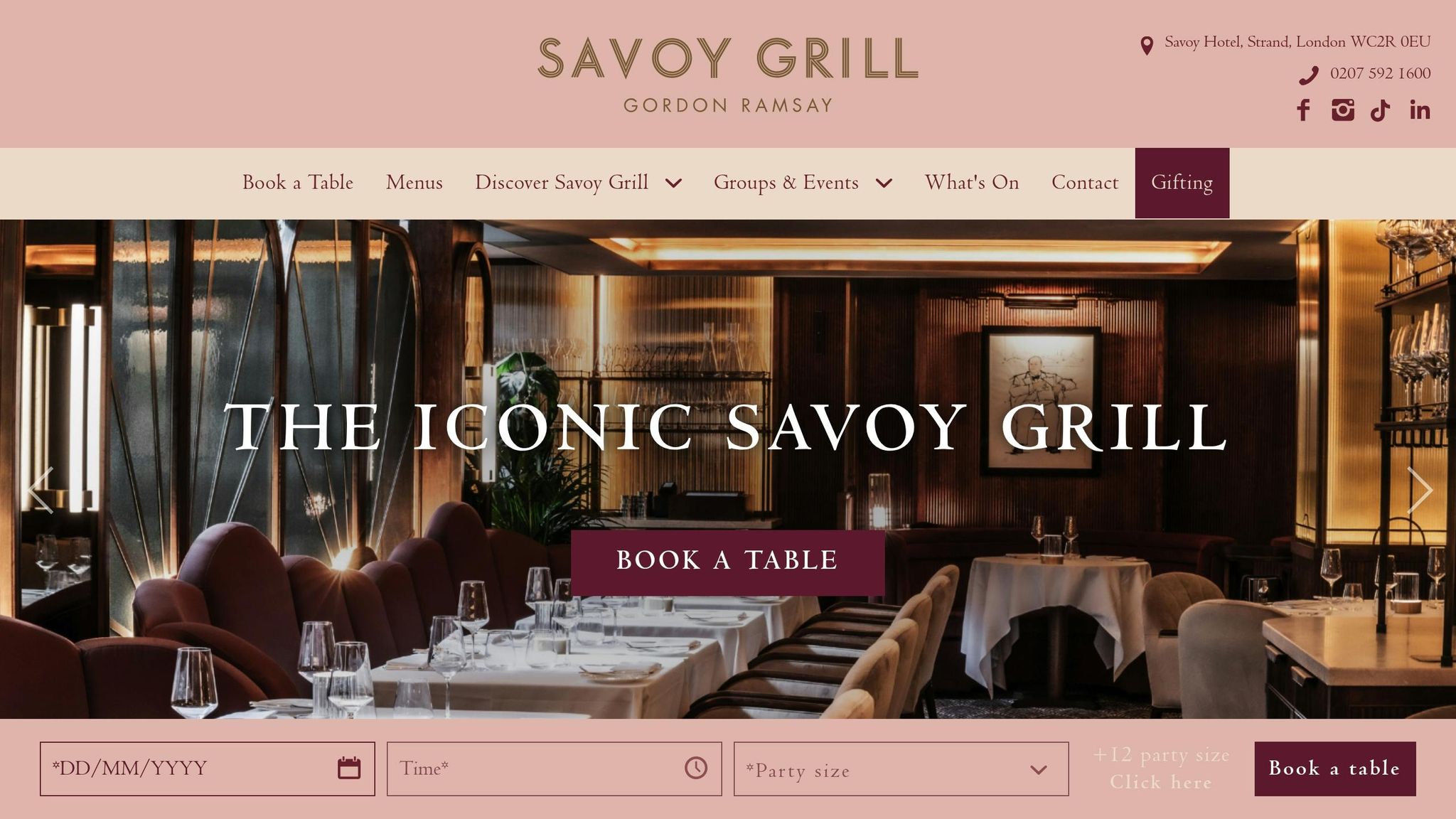 The Savoy Grill