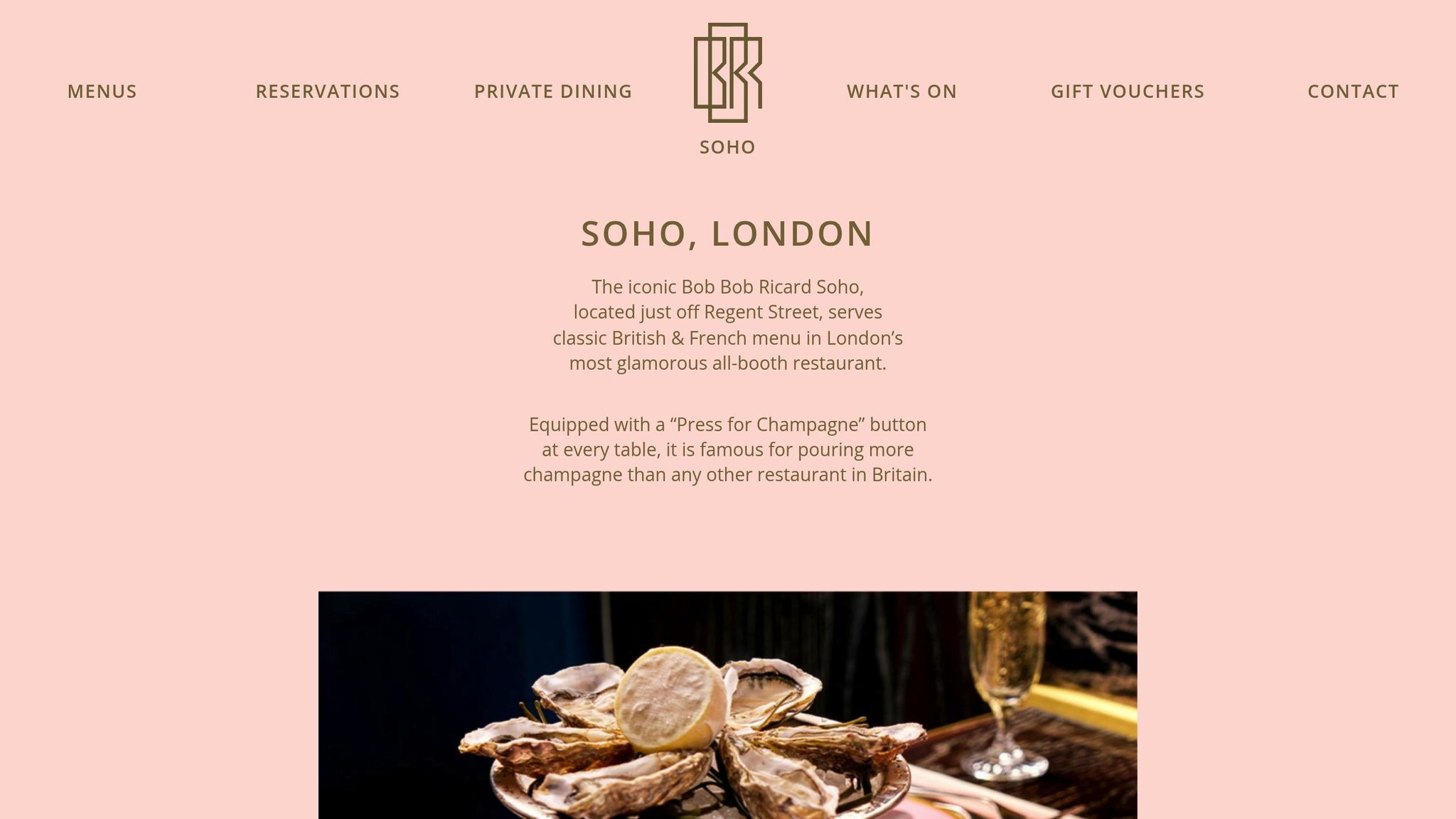 Bob Bob Ricard Soho