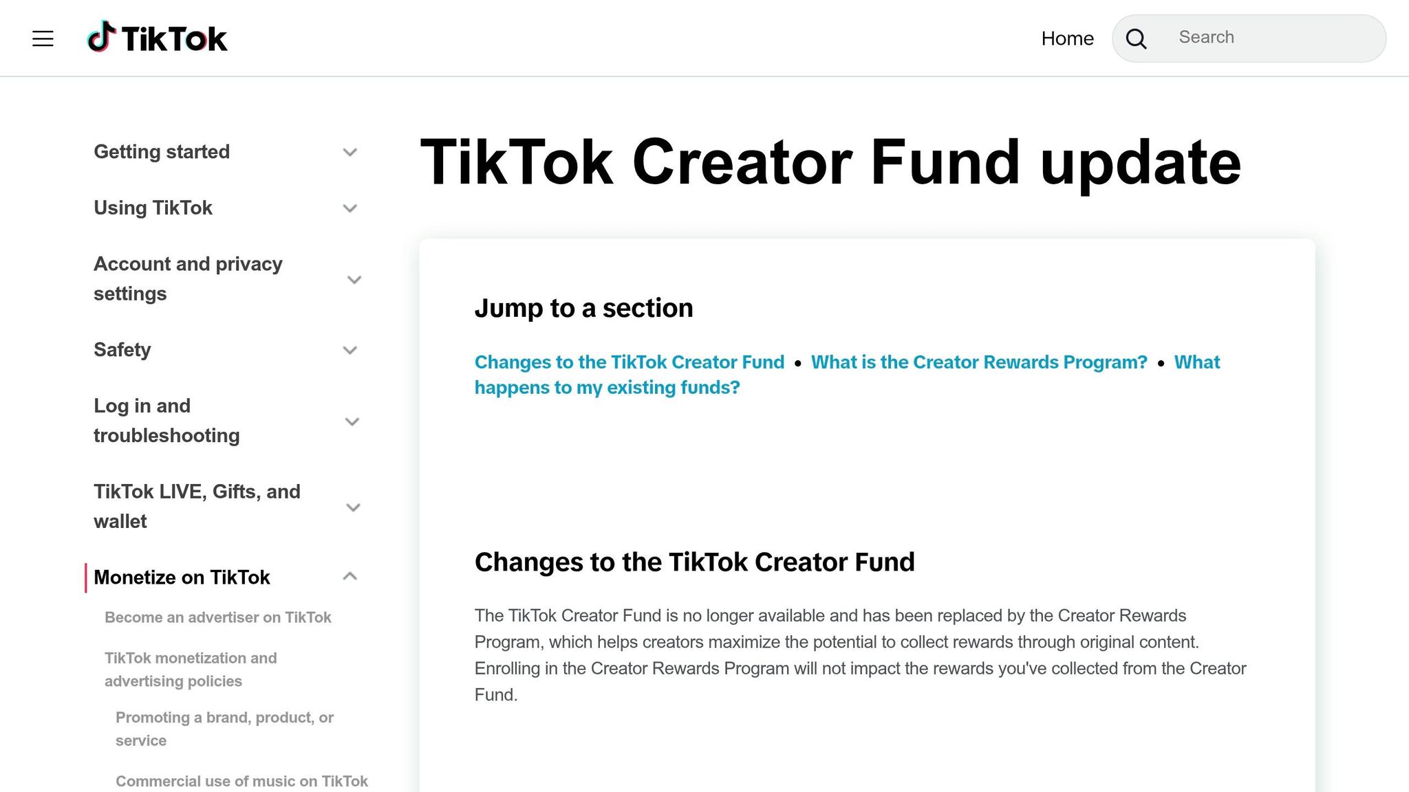 TikTok Creator Fund