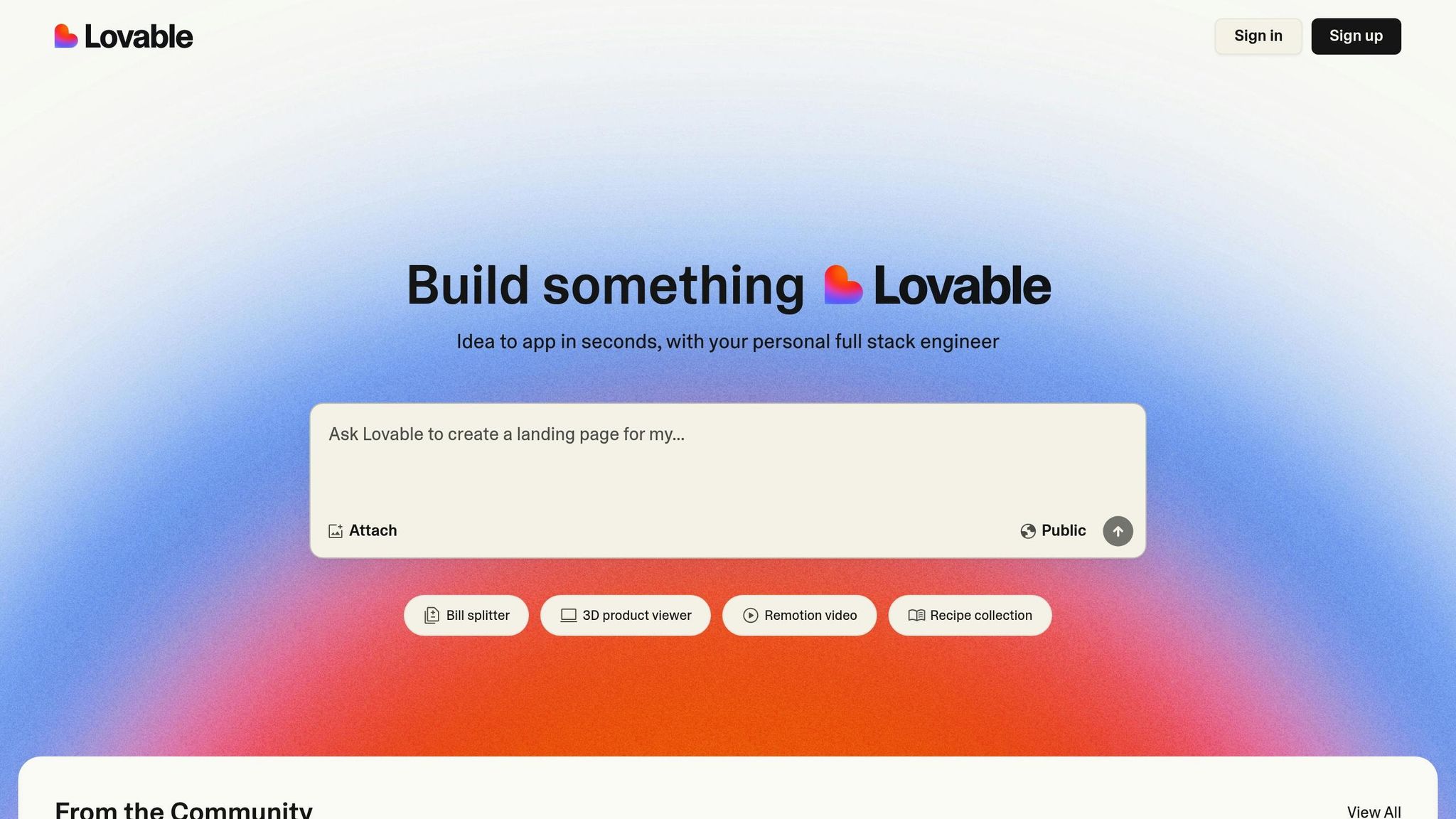 Loveable.dev