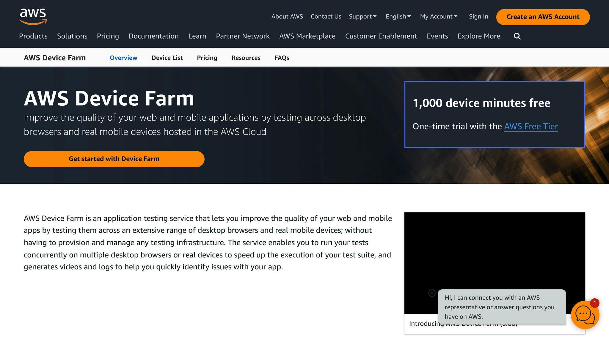 AWS Device Farm